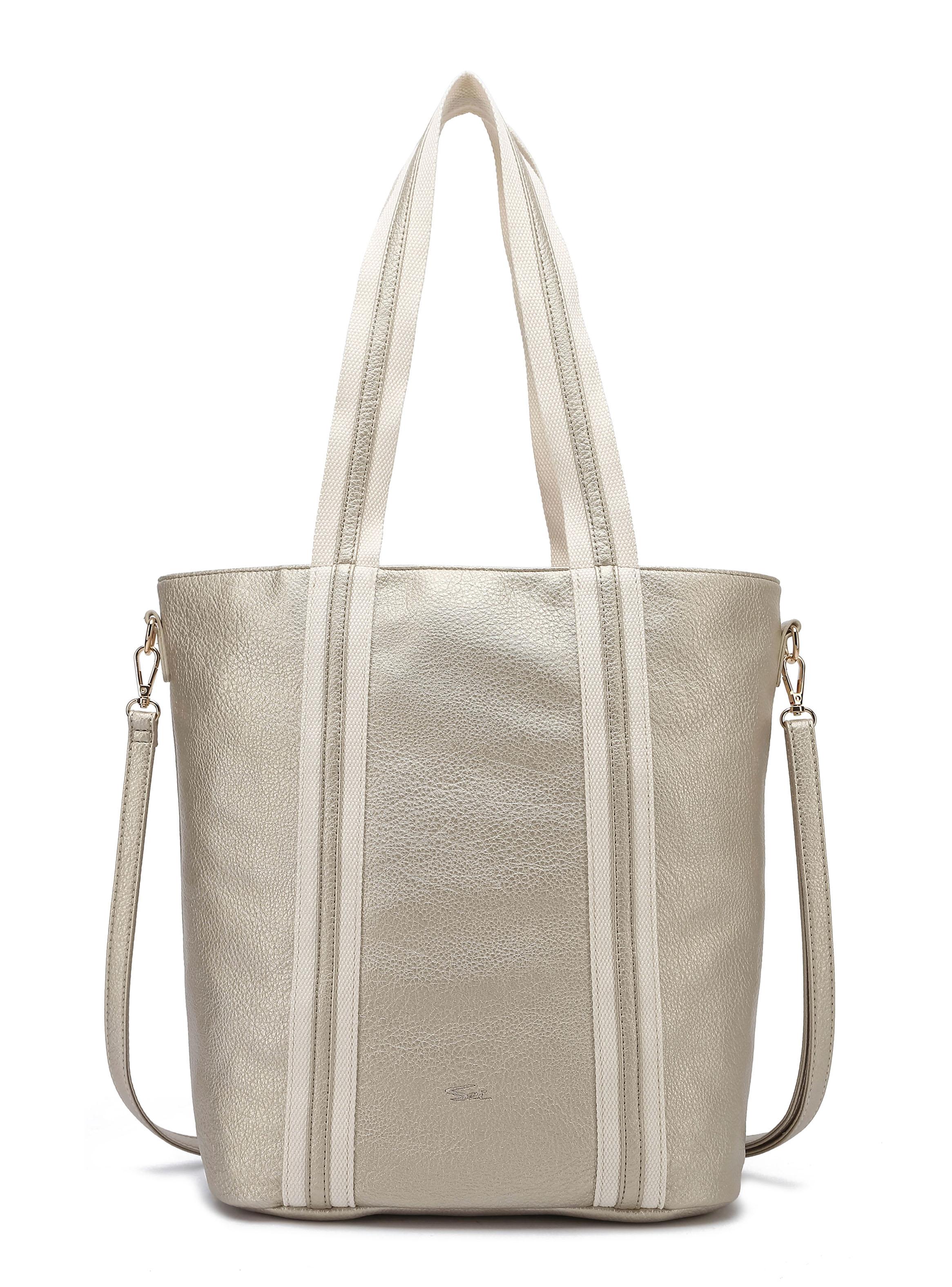 Bolso Laptop Bicolor Nénuphar Dorado-0