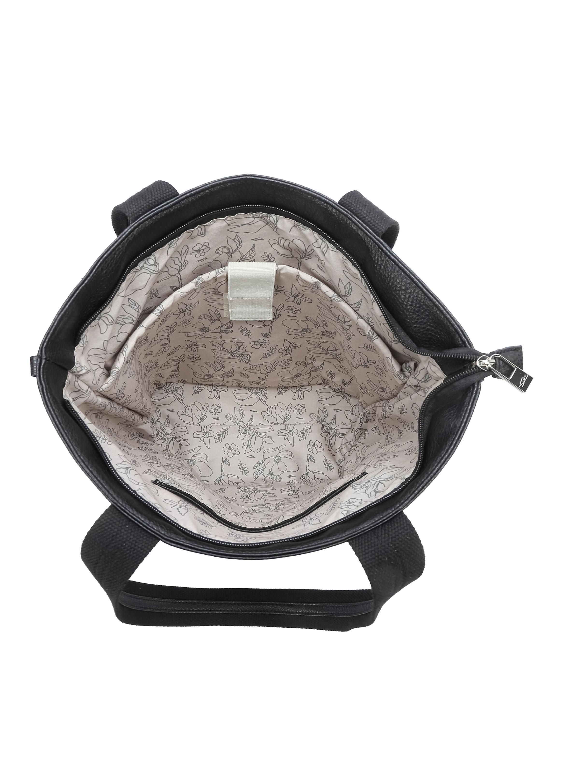Bolso Laptop Bicolor Nénuphar Negro-3