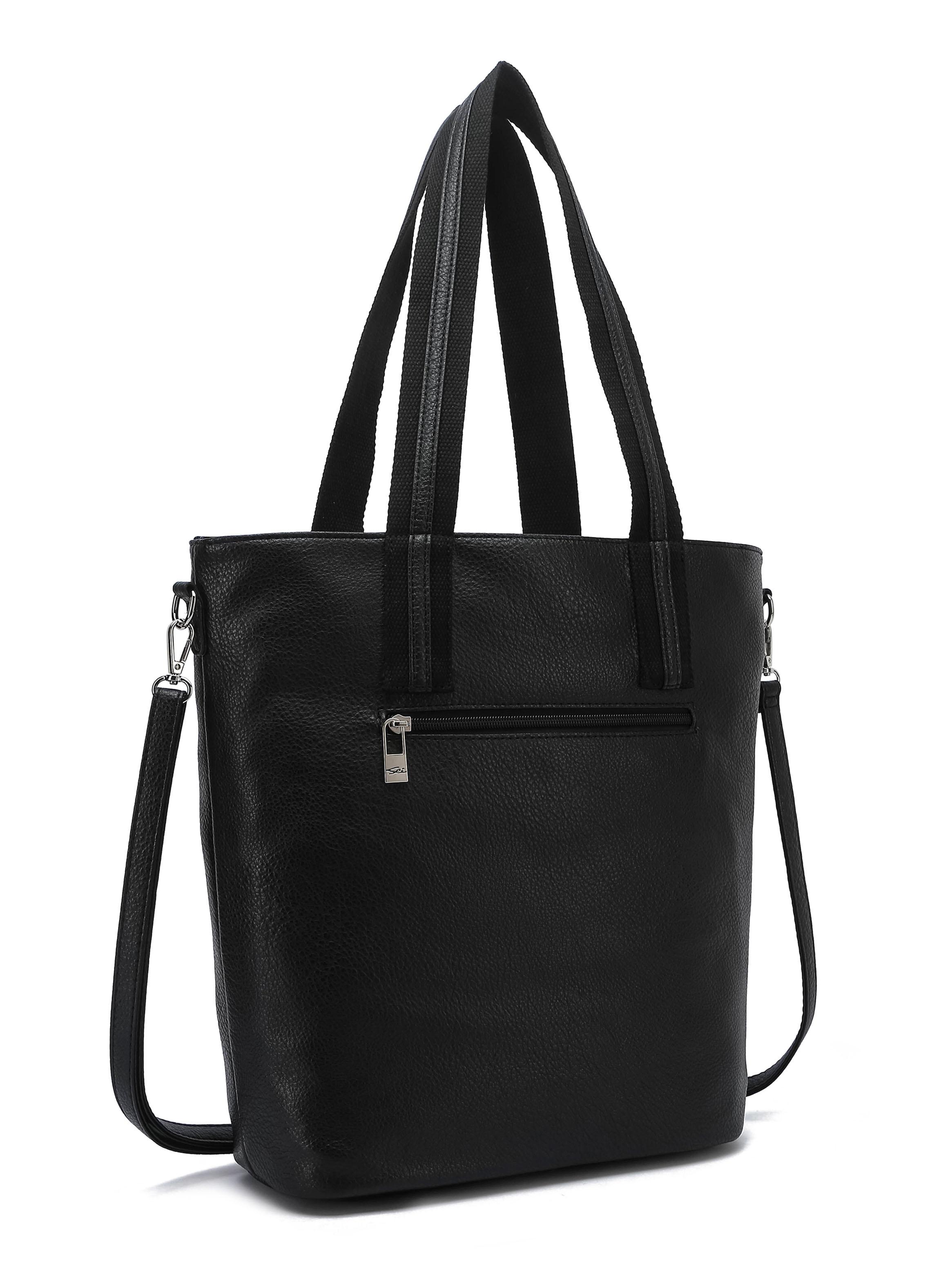 Bolso Laptop Bicolor Nénuphar Negro-2