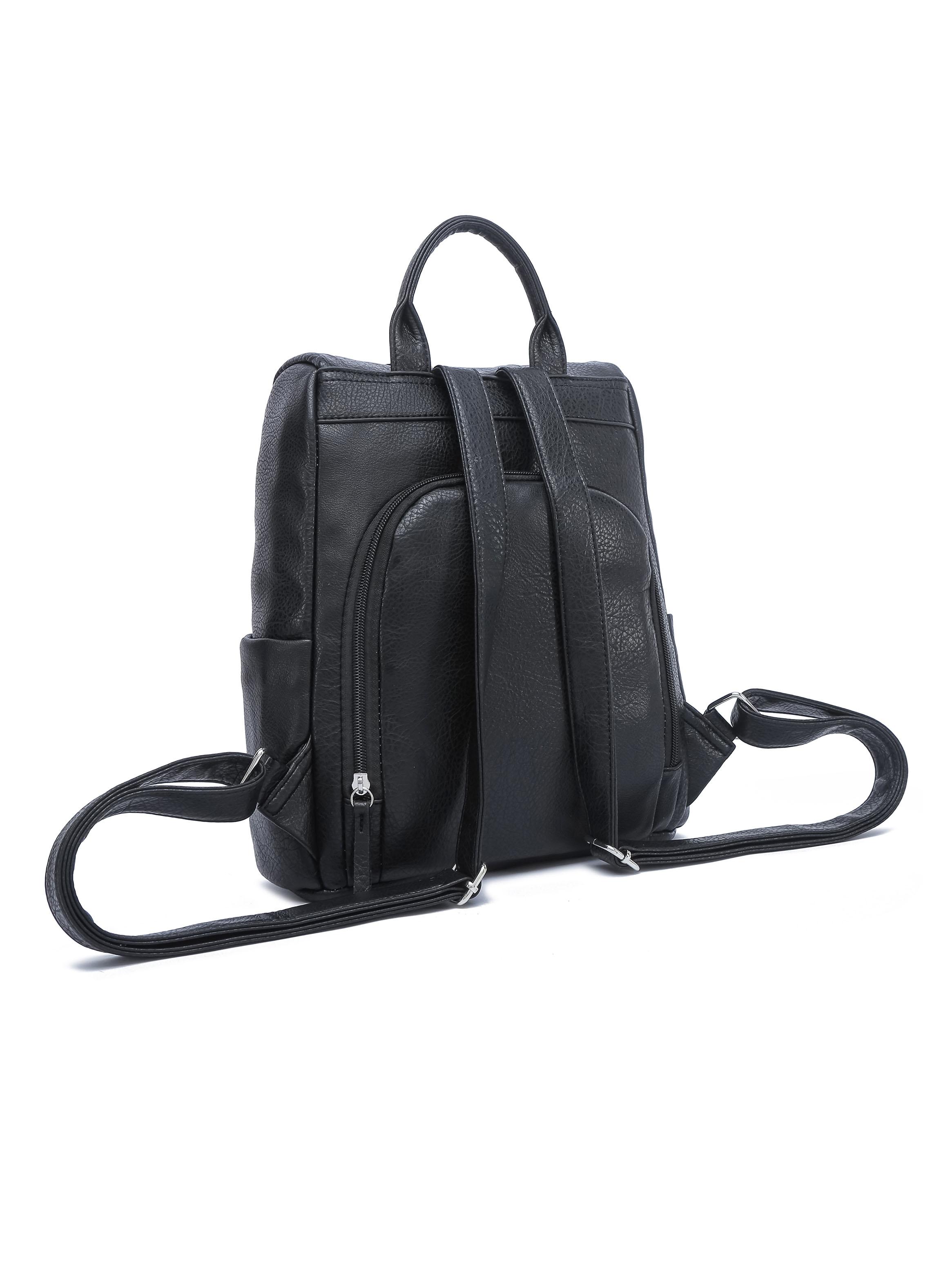 Mochila Urbana Patchwork Pansy Negro-2