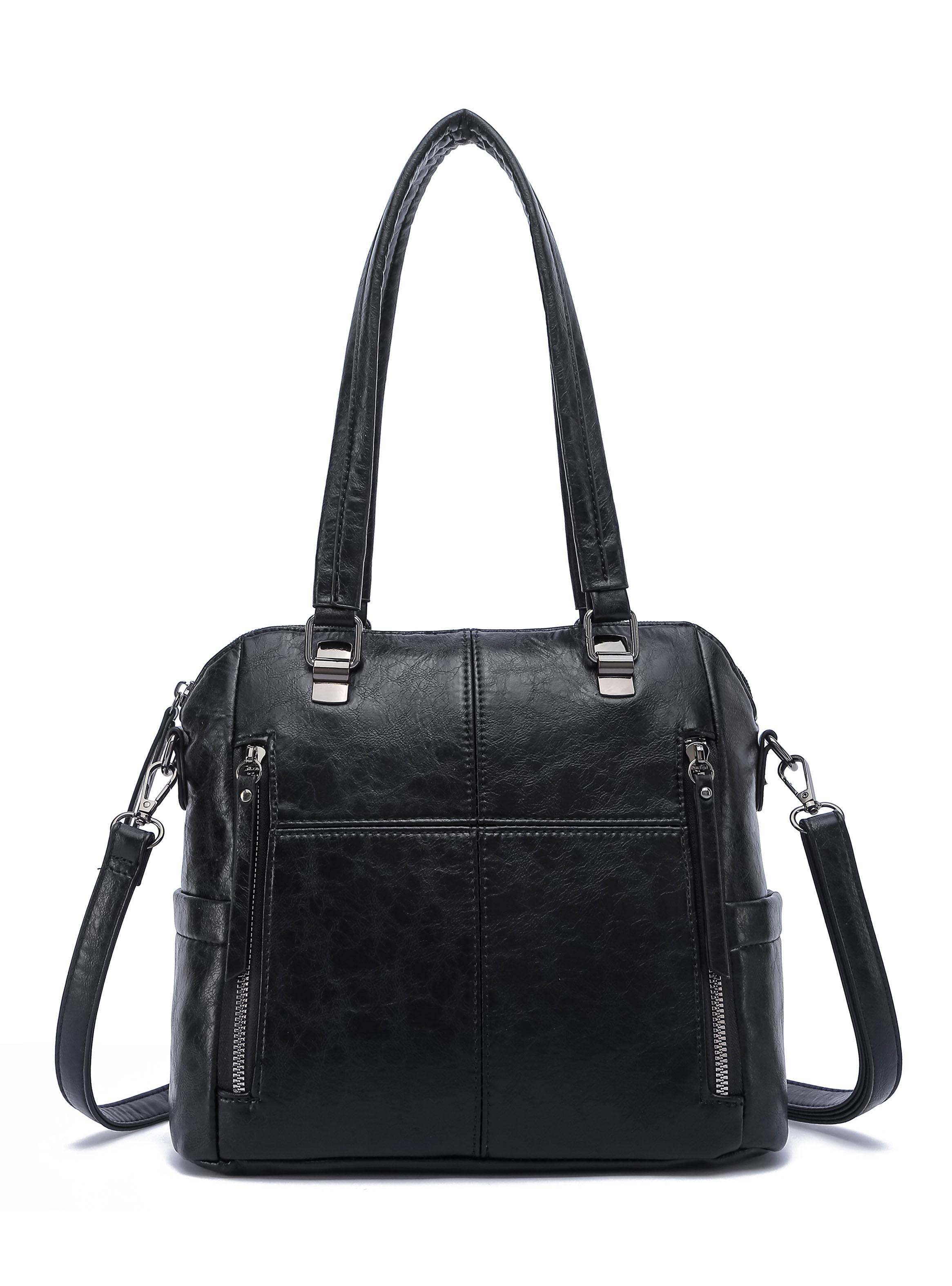 Cartera de Hombro Minimalista Pivoine Negro-0