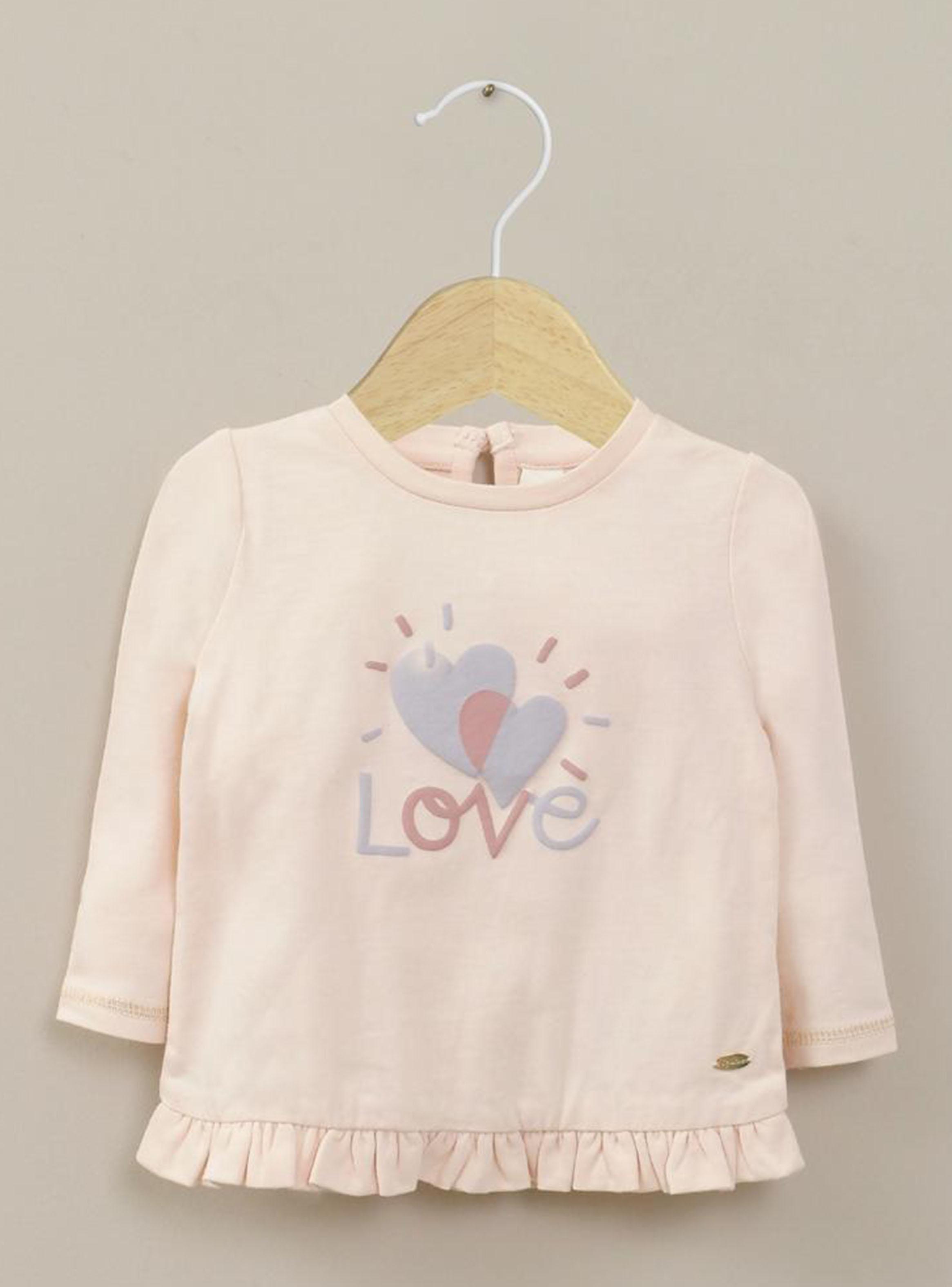 Polera Estampado con Vuelo en Ruedo Niña-3
