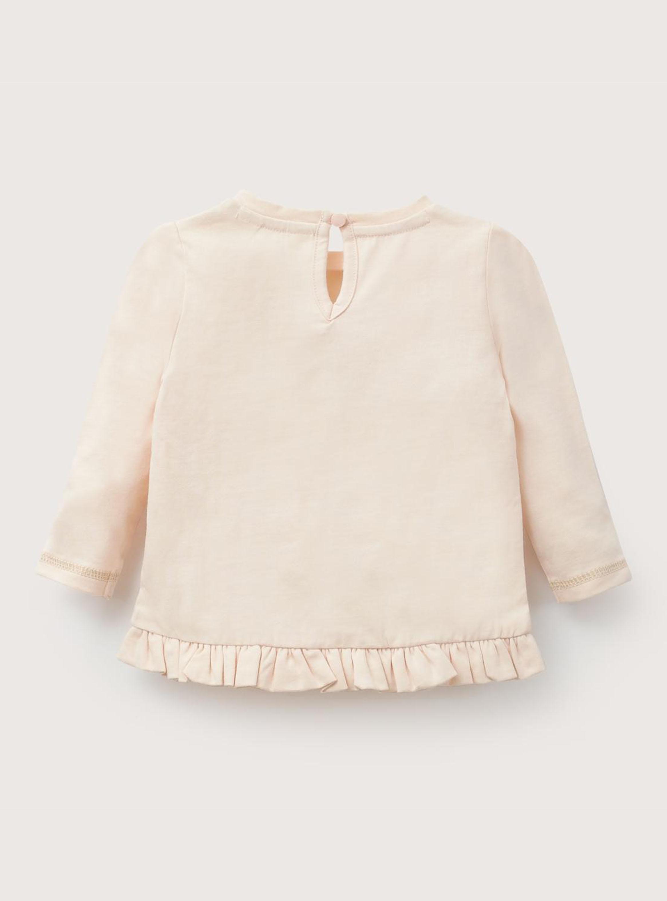 Polera Estampado con Vuelo en Ruedo Niña-1