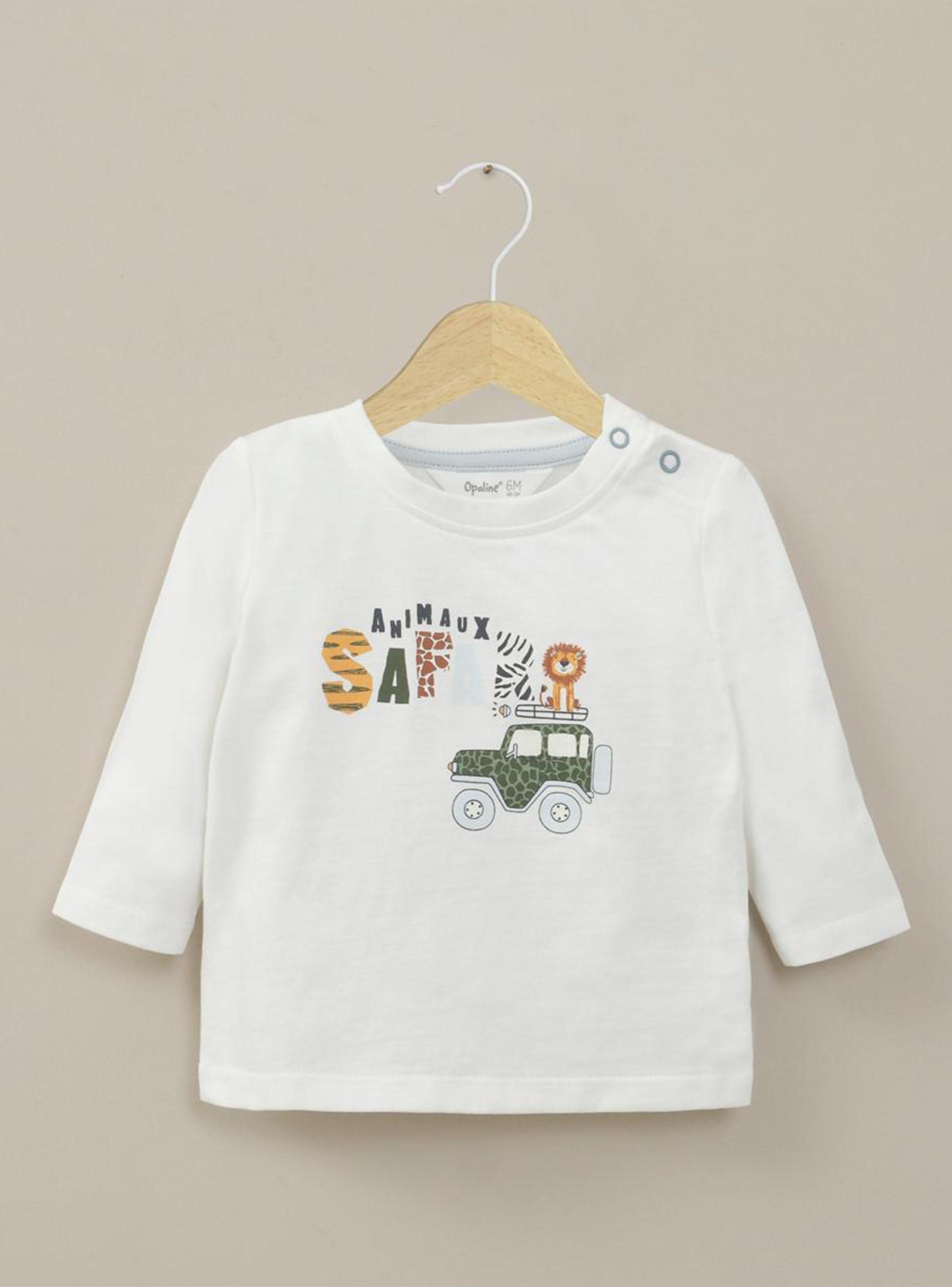 Polera Safari Manga Larga Niño-3