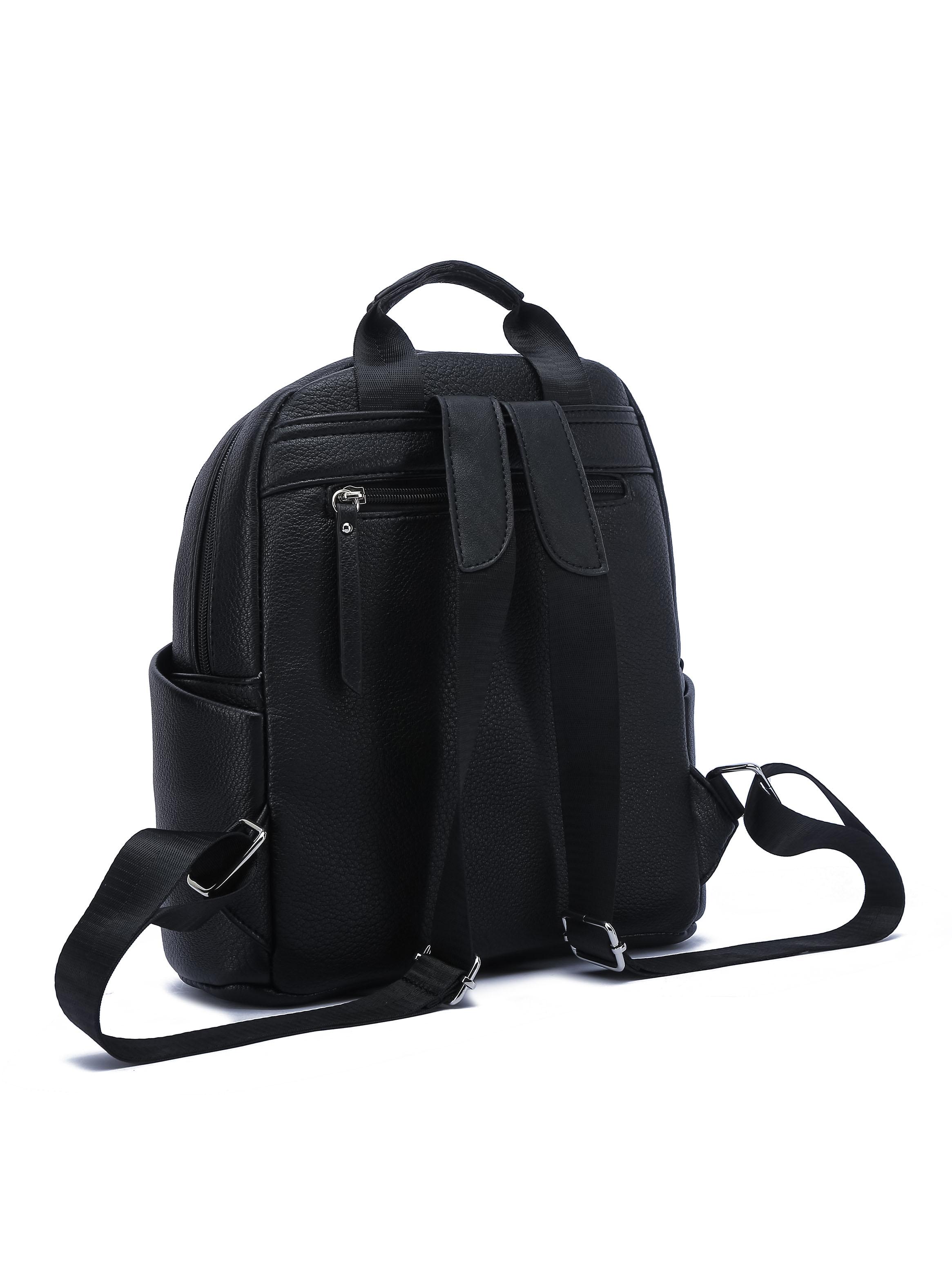 Mochila Urbana Minimalista Saule Negro-2
