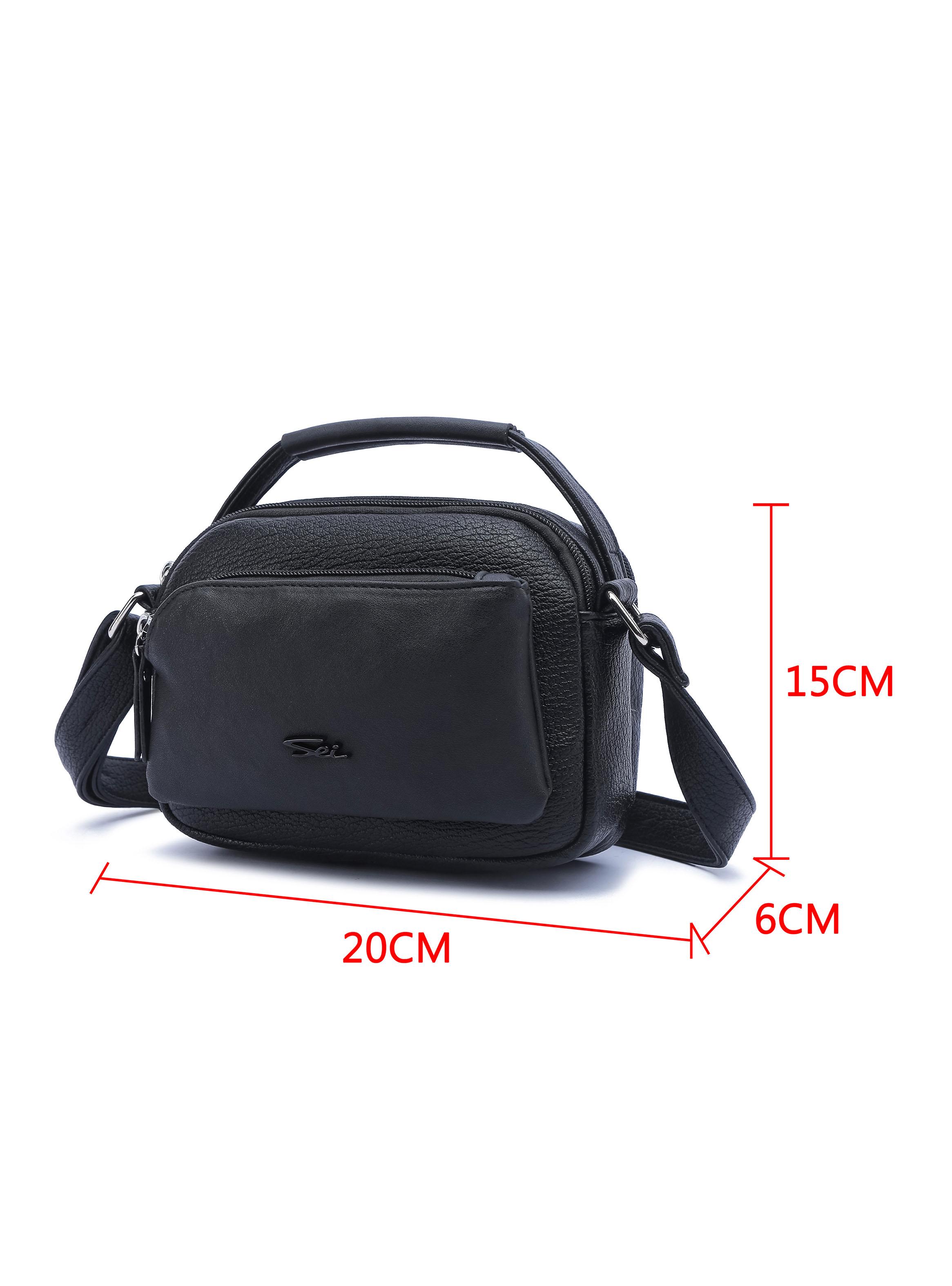 Bandolera Minimalista Olivier Negro-1