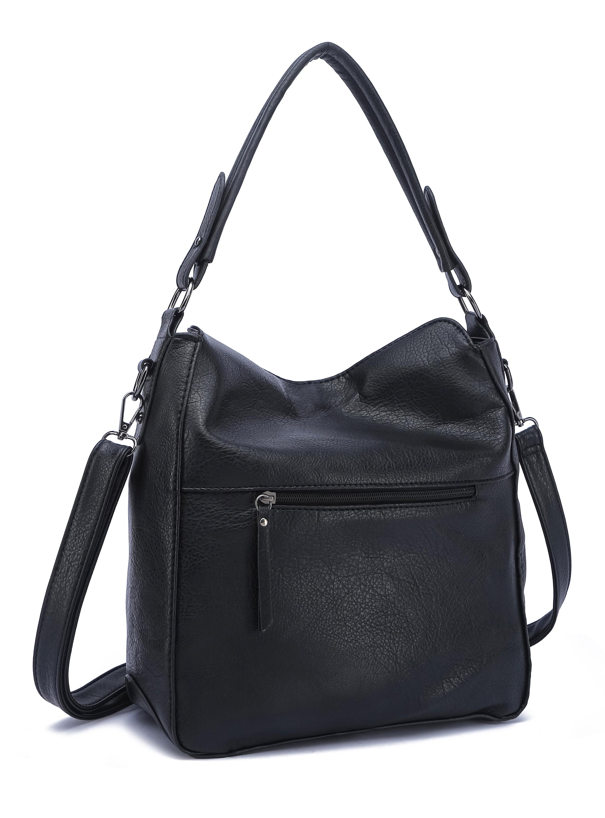 Bolso de Viaje Minimalista Pin Negro-2