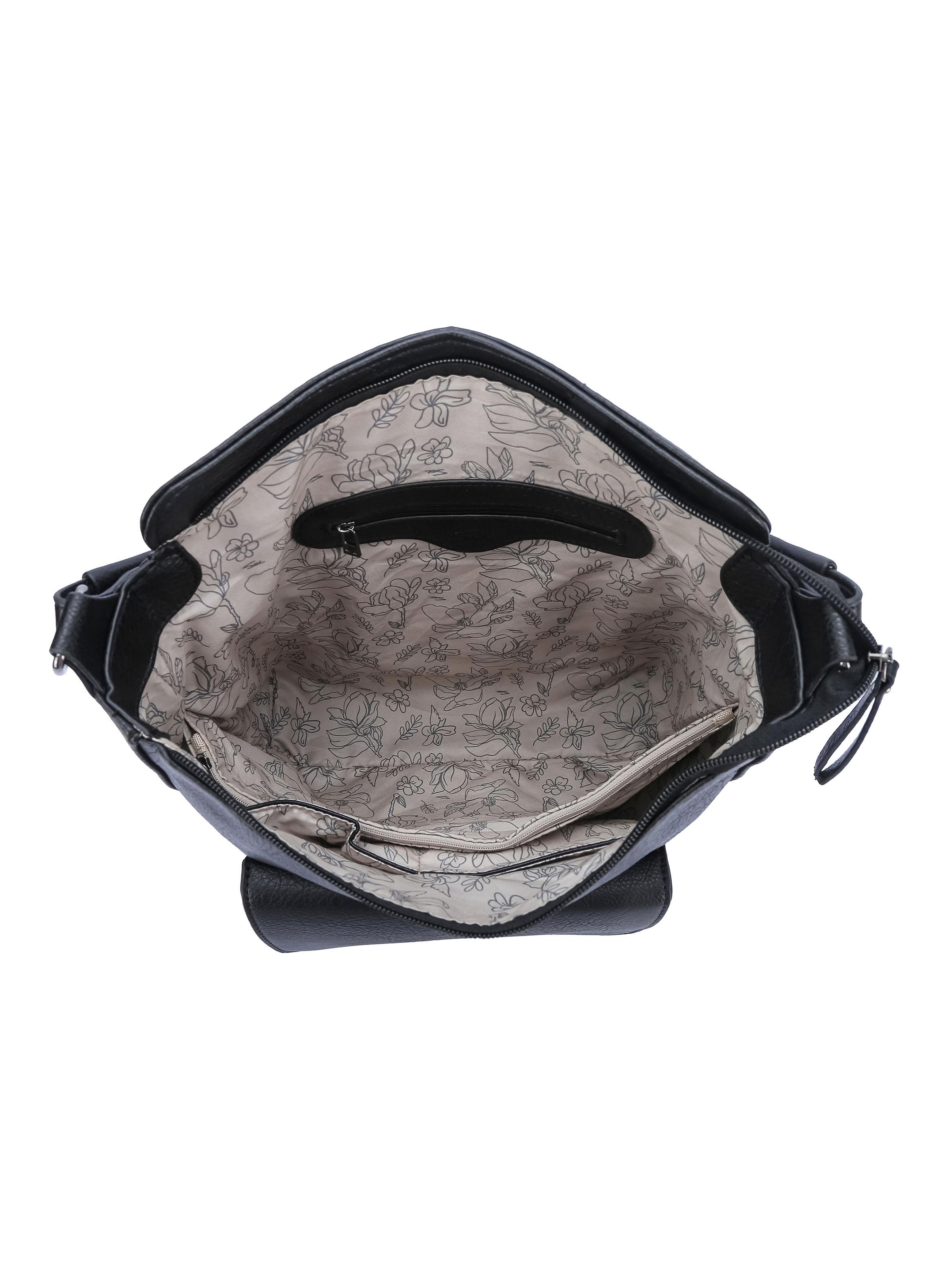 Bolso de Viaje Minimalista Pin Negro-3