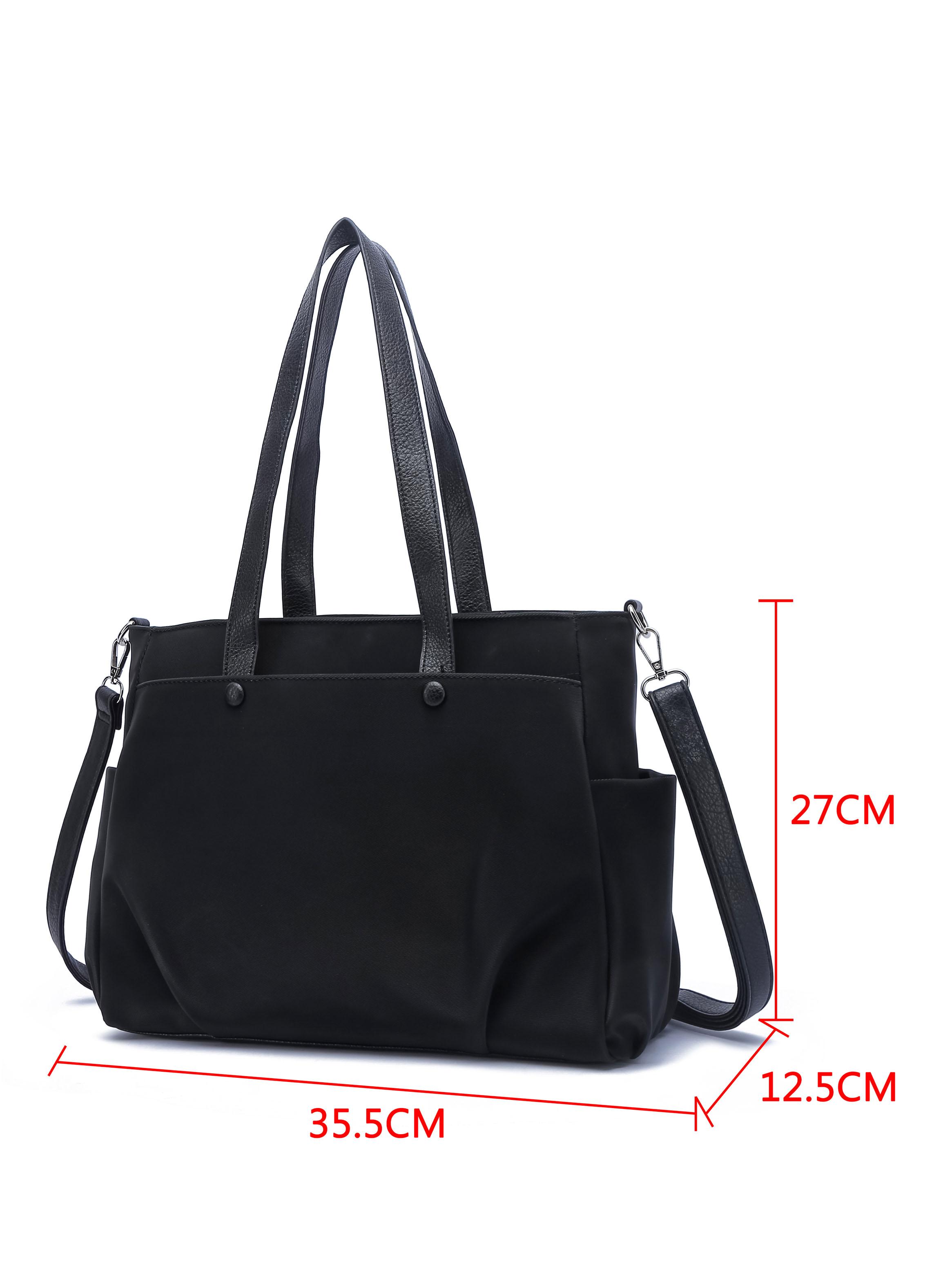 Bolso Laptop Minimalista Cornflower Negro-1