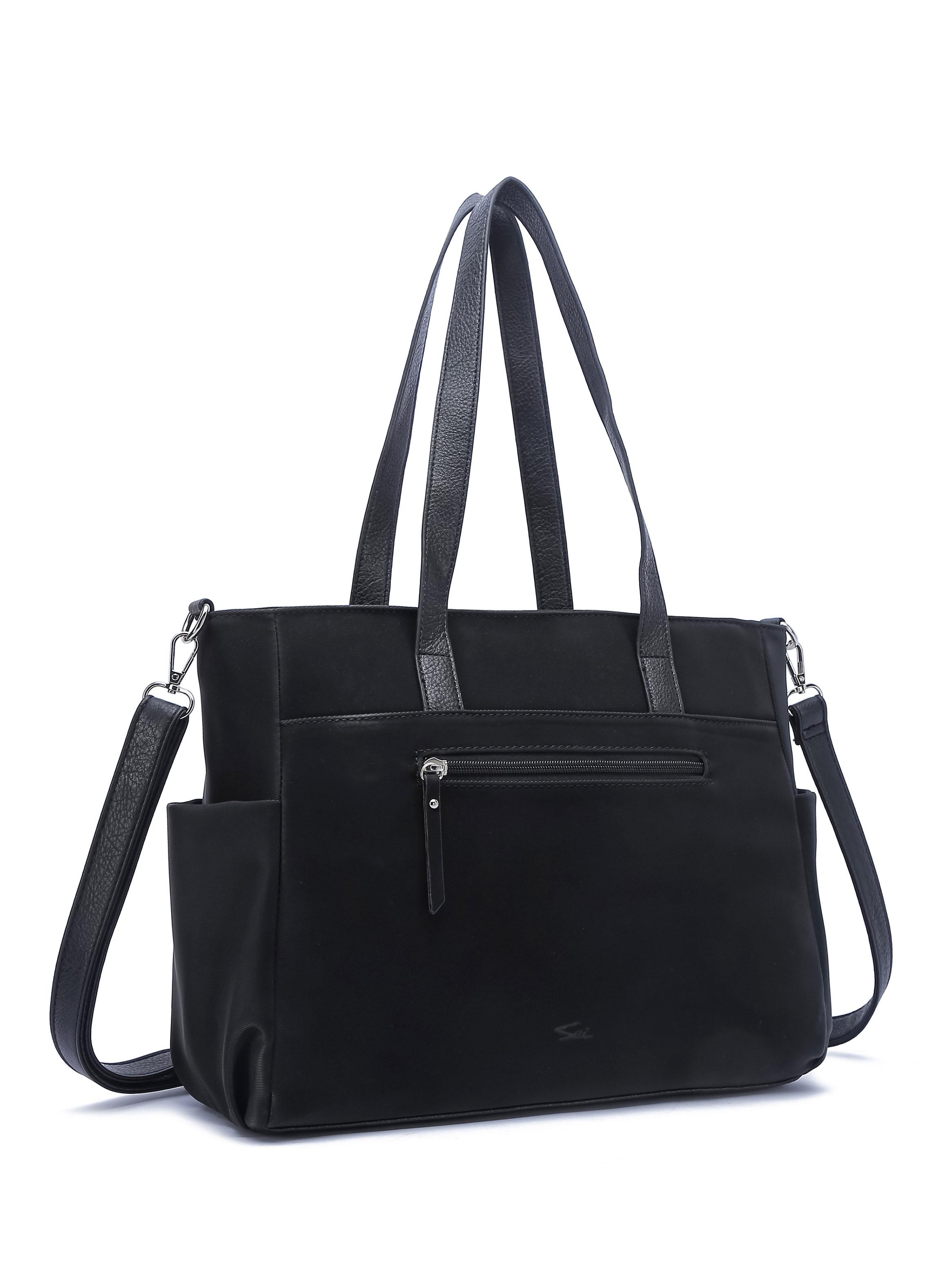 Bolso Laptop Minimalista Cornflower Negro-2