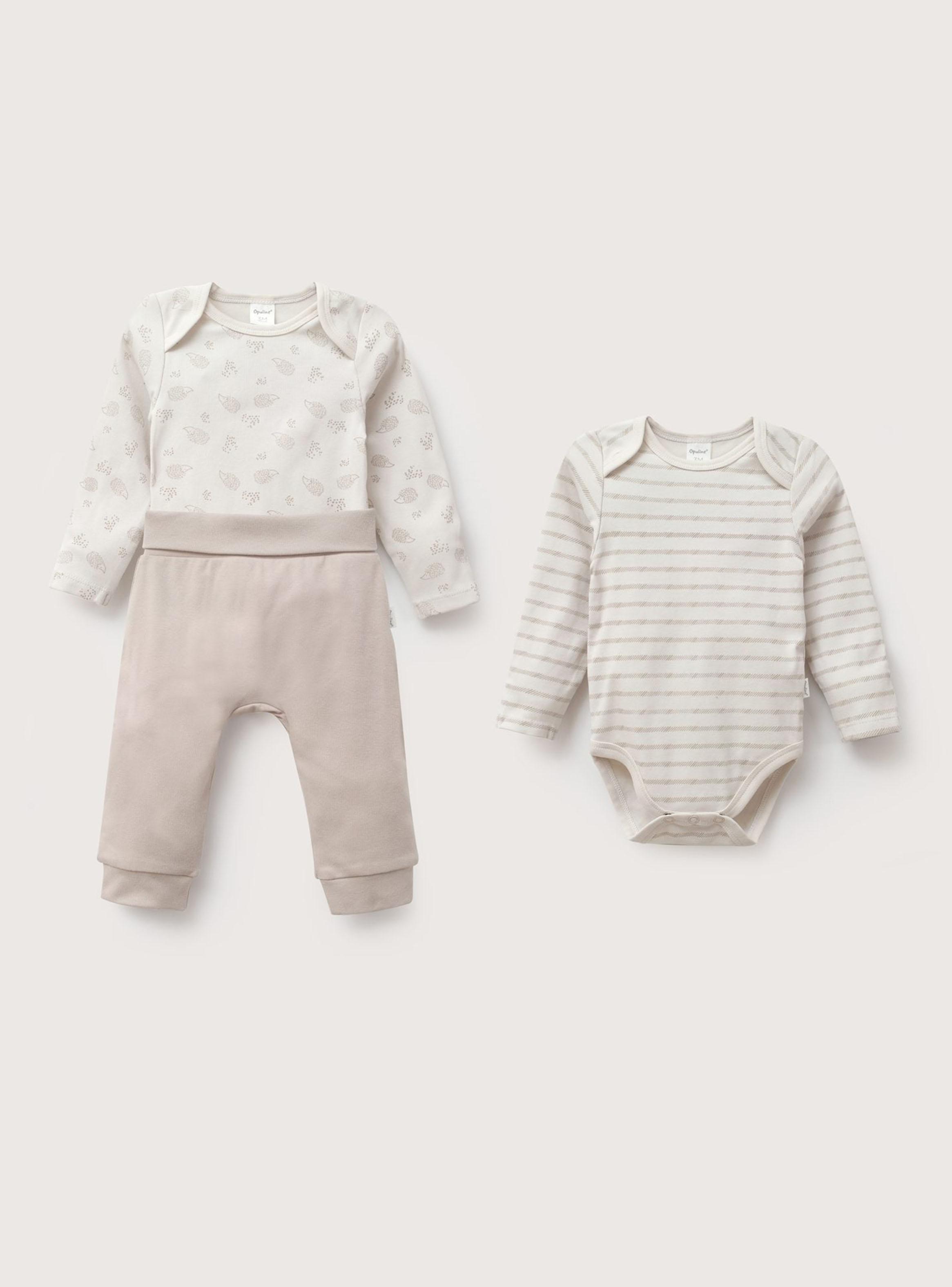 Conjunto 3 Piezas Estampado para Niñas y Niños-0