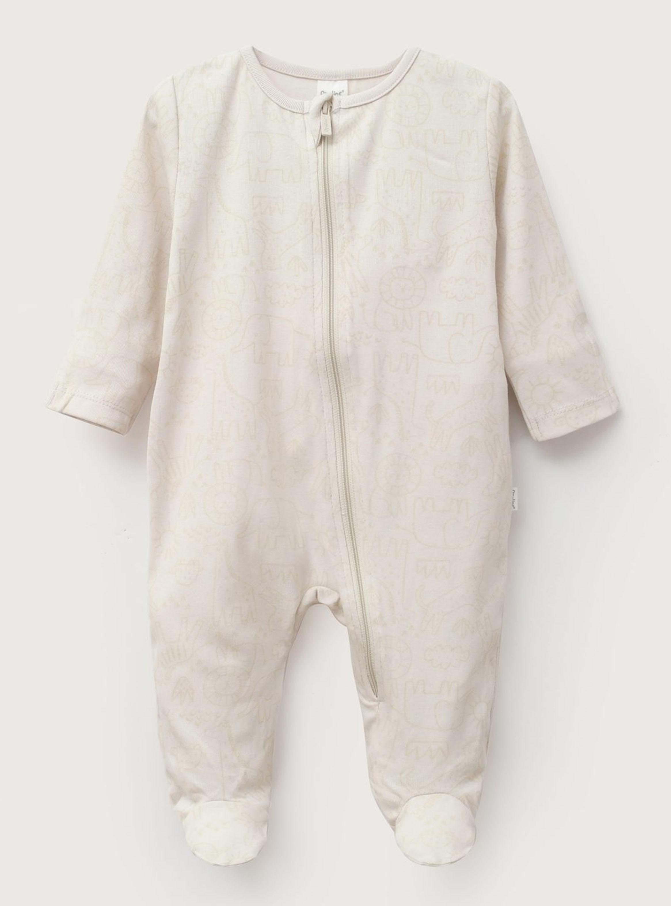 Conjunto 3 Piezas Estampado Safari para Niñas y Niños-1