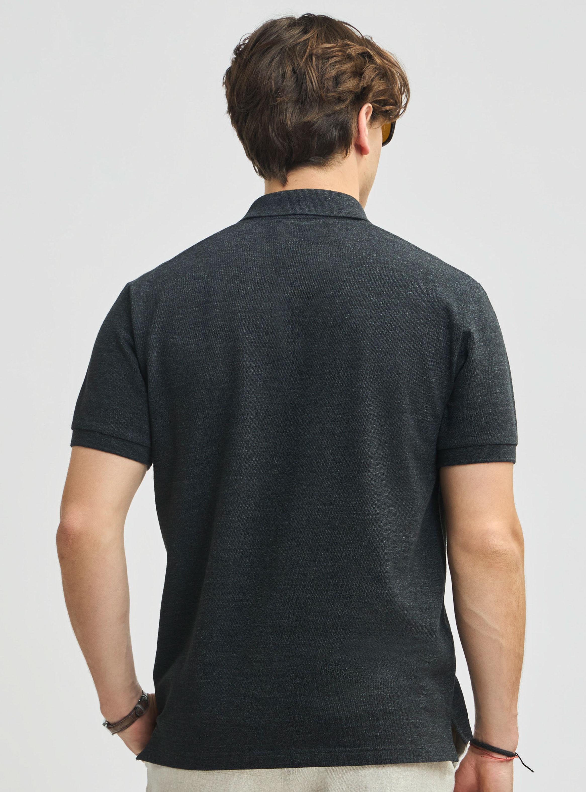 Polera Polo Piqué Clásica Lisa con Cuello-1