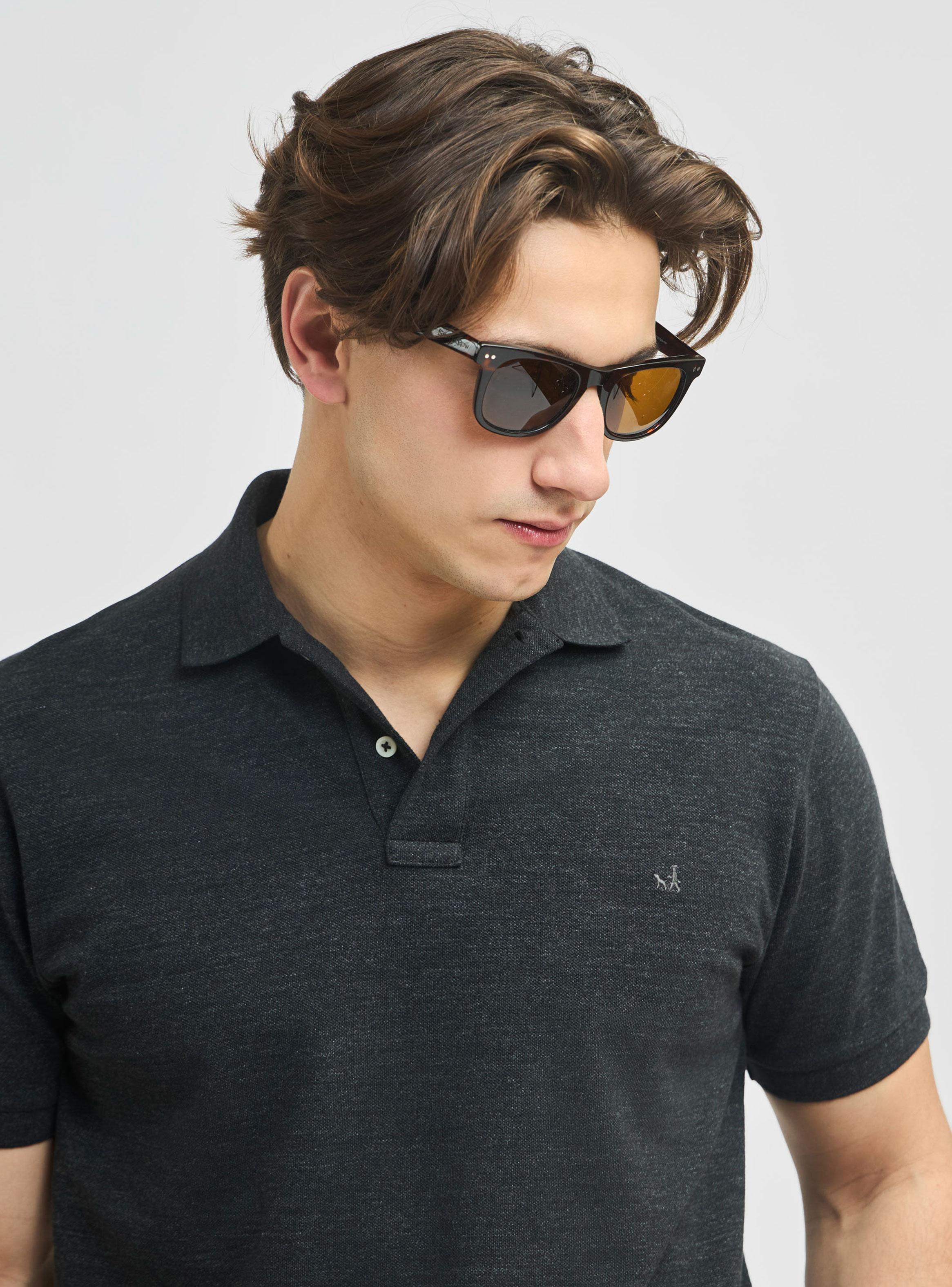 Polera Polo Piqué Clásica Lisa con Cuello-2