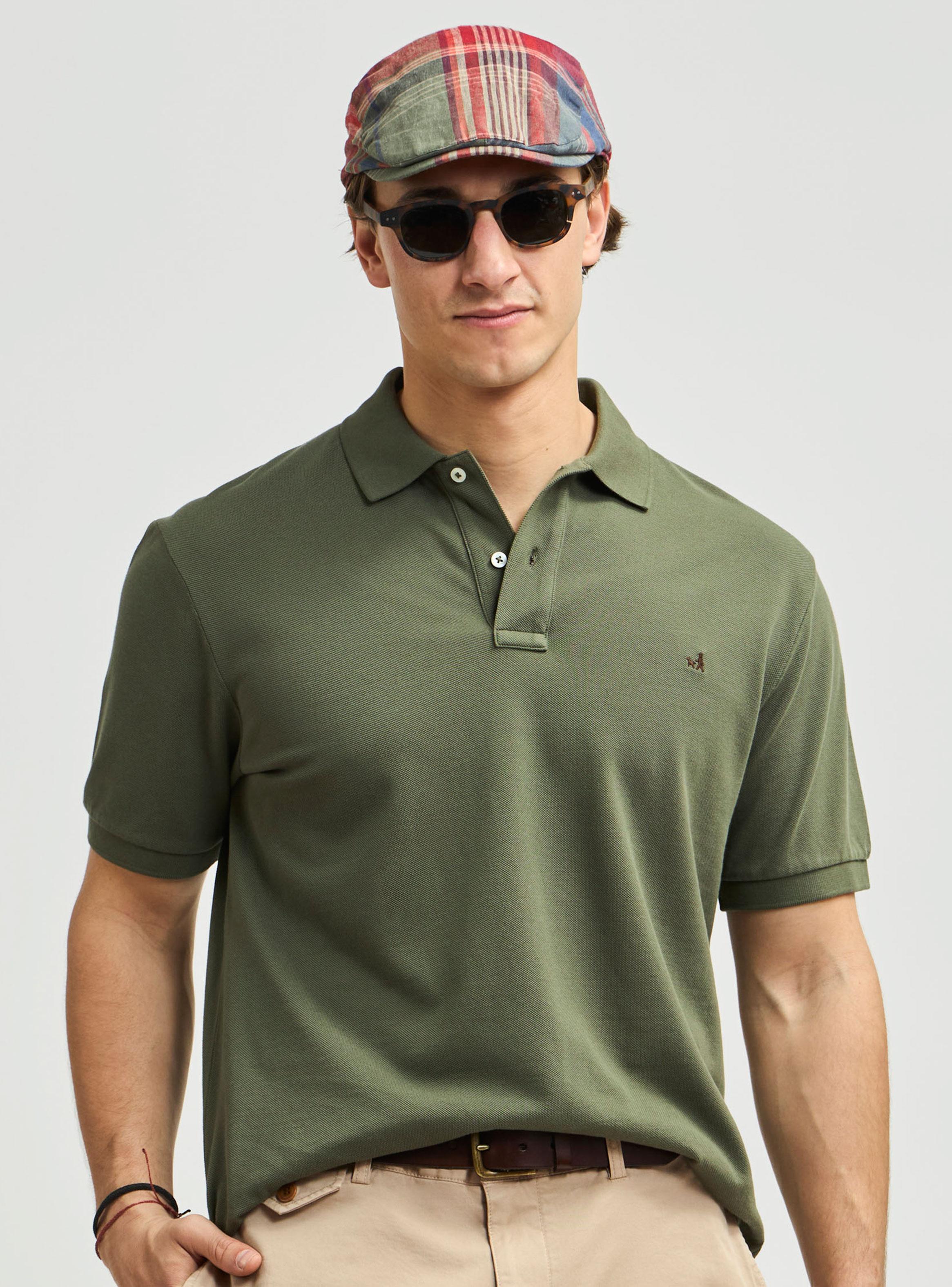 Polera Polo Piqué Clásica Lisa con Cuello-0