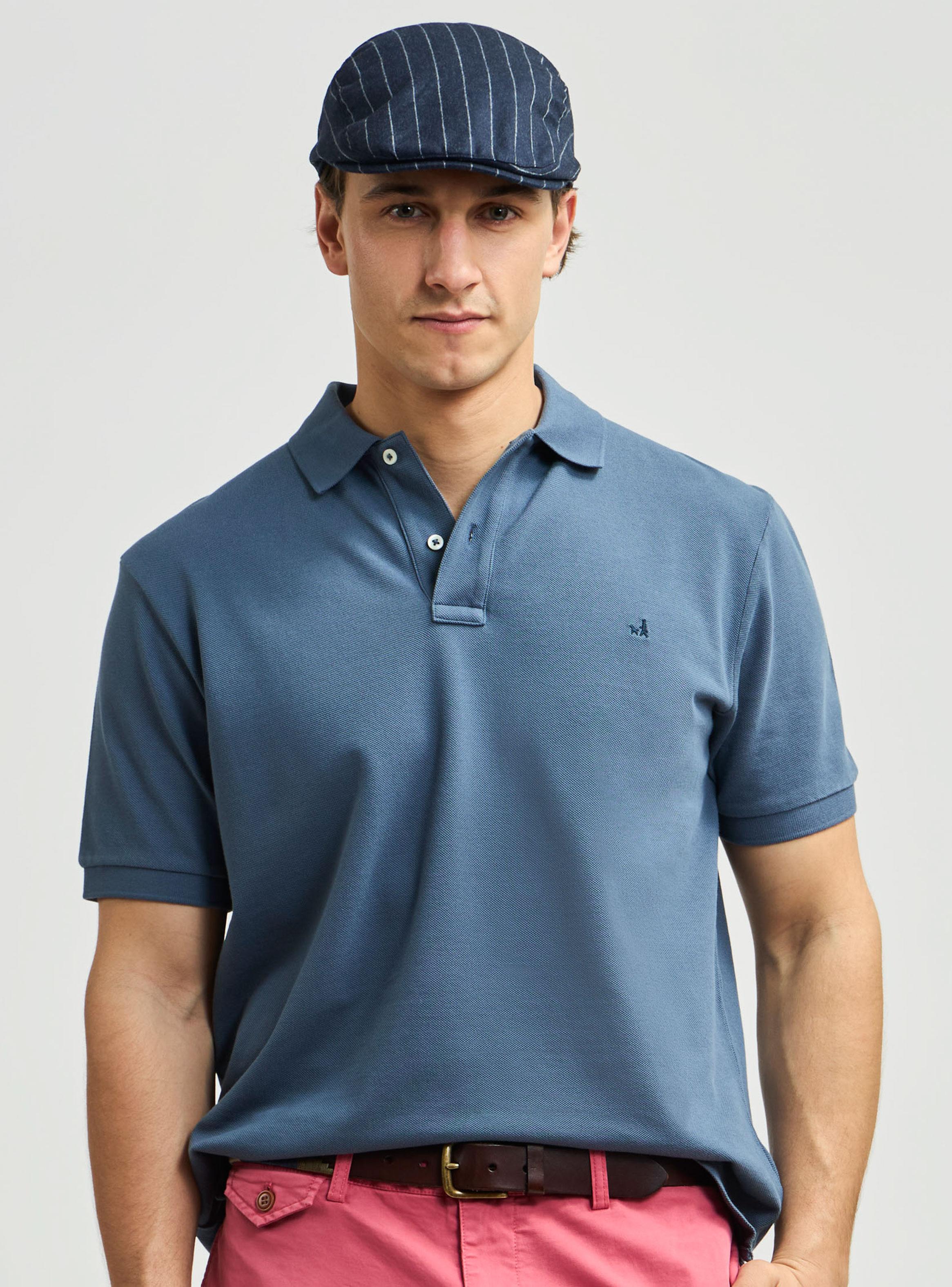 Polera Polo Piqué Clásica Lisa con Cuello-0