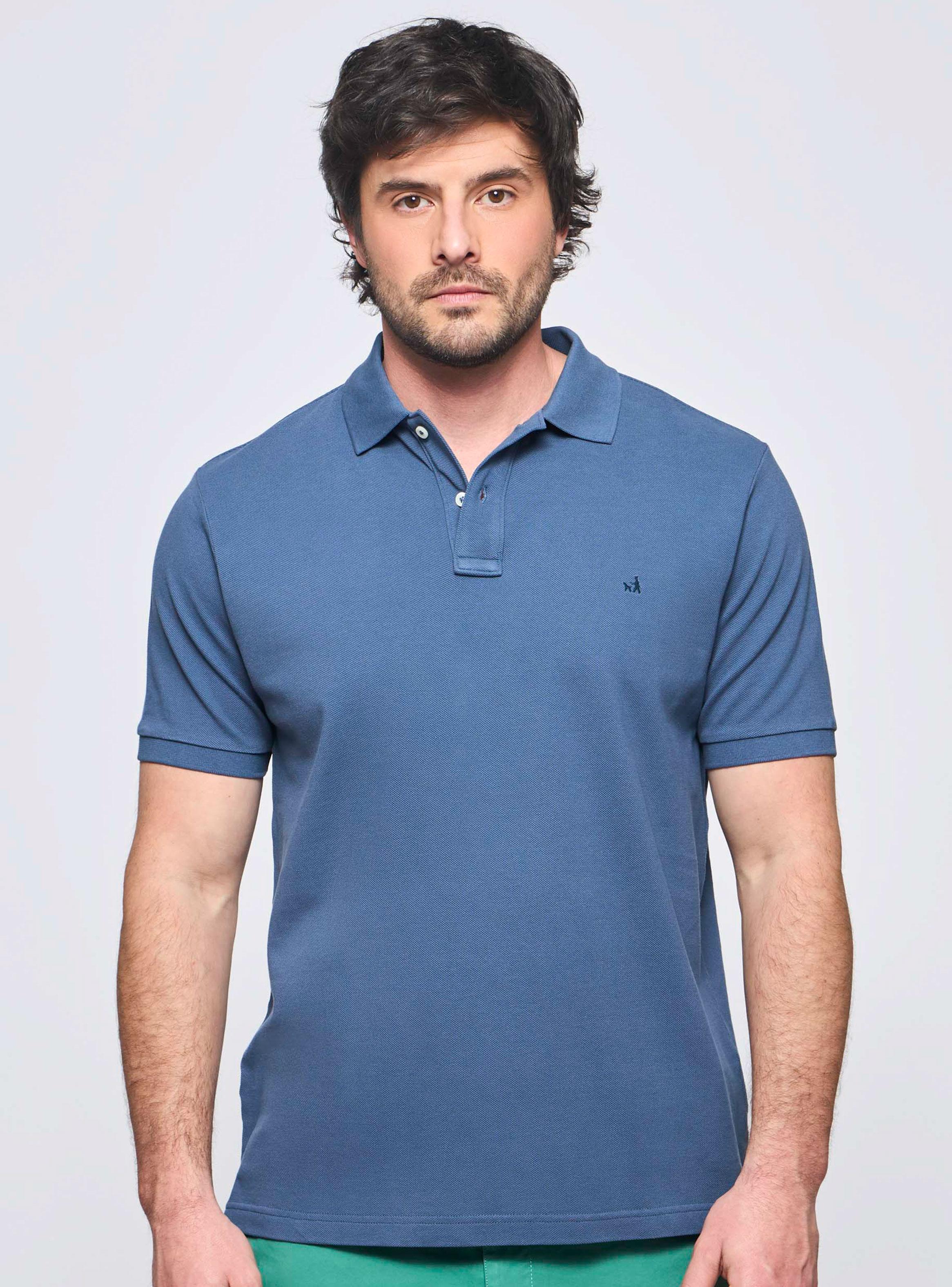 Polera Polo Piqué Clásica Lisa con Cuello-0