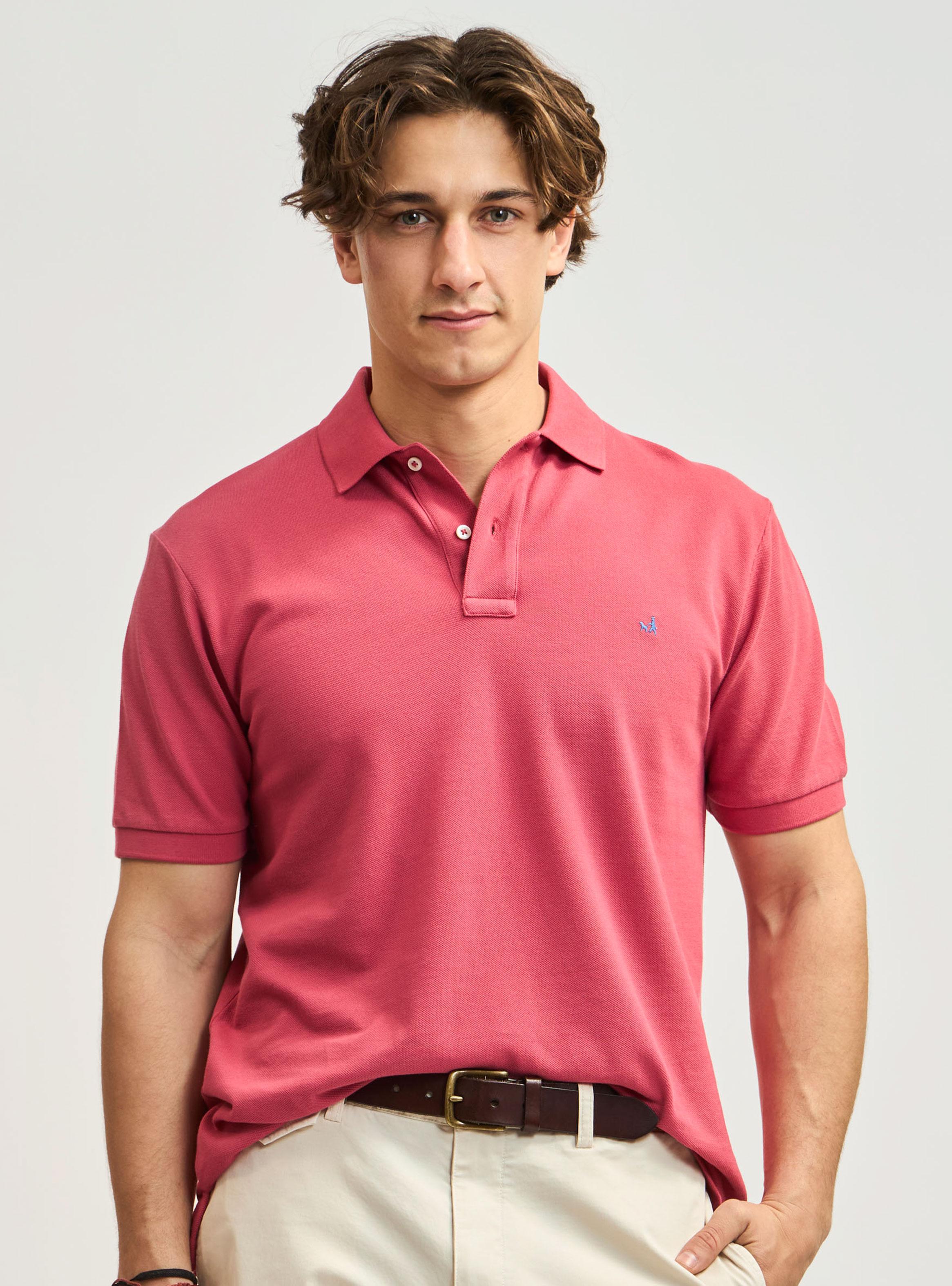 Polera Polo Piqué Clásica Lisa con Cuello-0