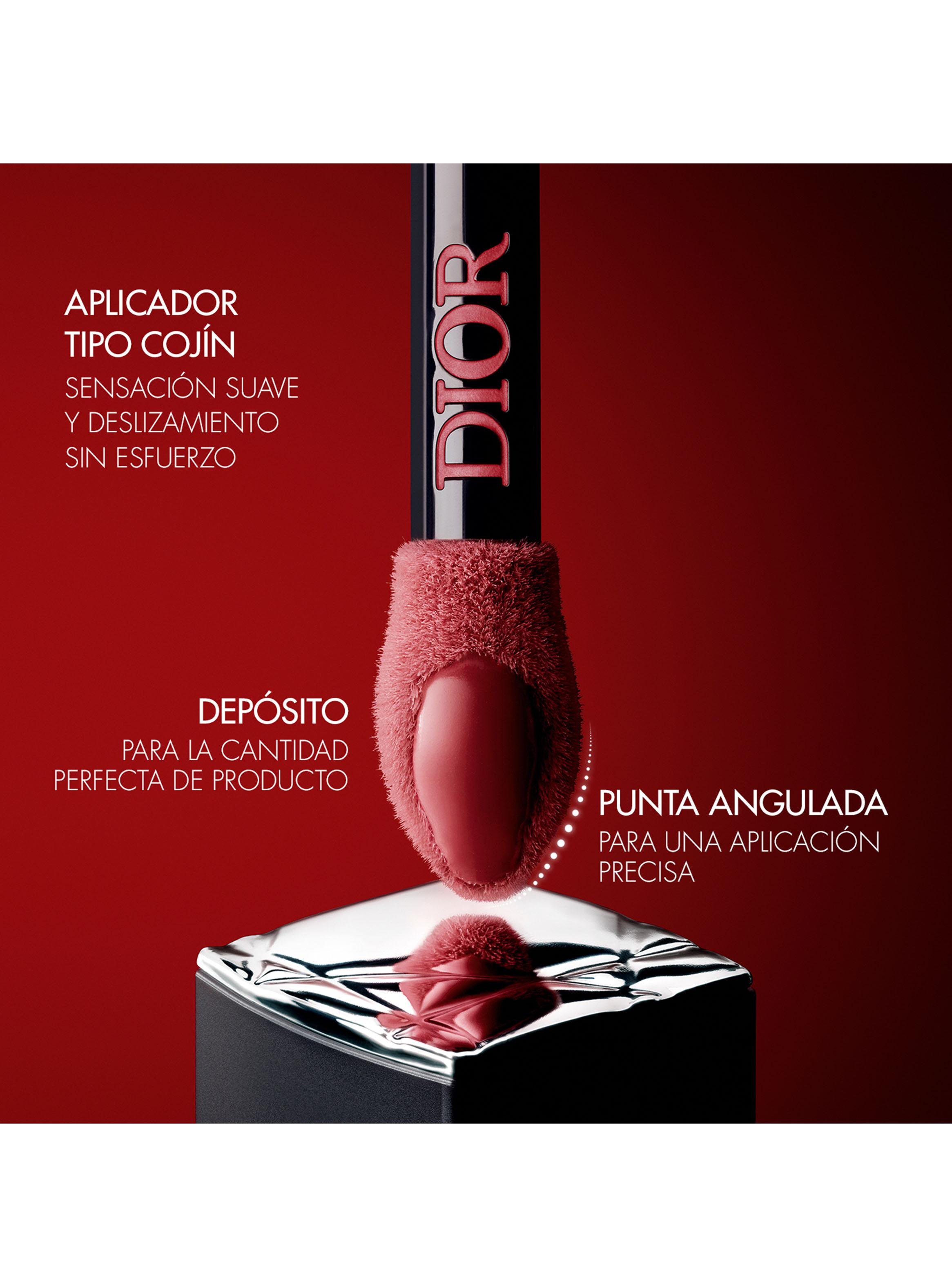 Labial Dior On Stage Ink Blur Matte Tono 122 Captivating Rose-5