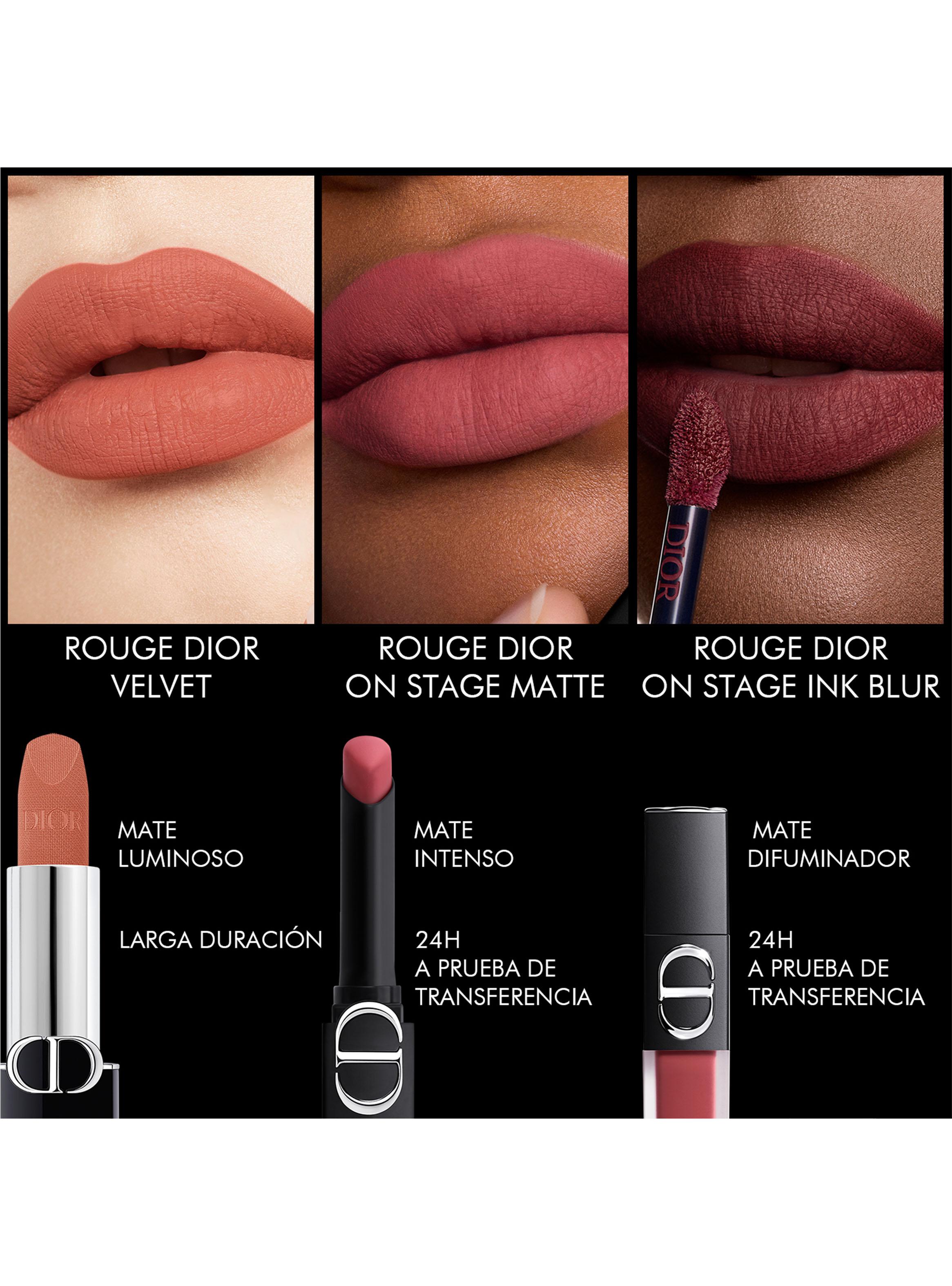 Labial Dior On Stage Ink Blur Matte 620 Shocking Peach-4