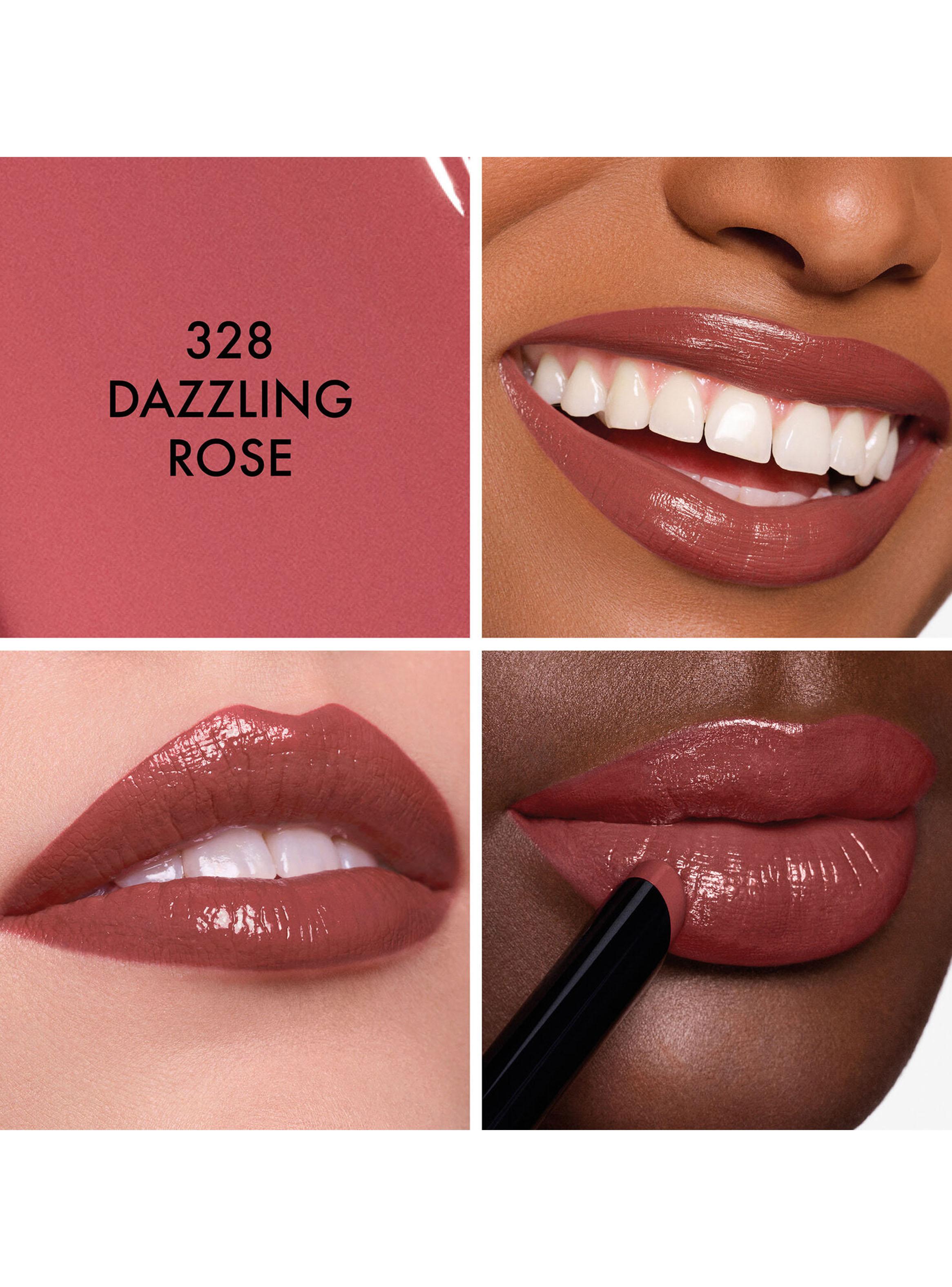 Labial Dior On Stage Tono 328 Dazzling Rose-2