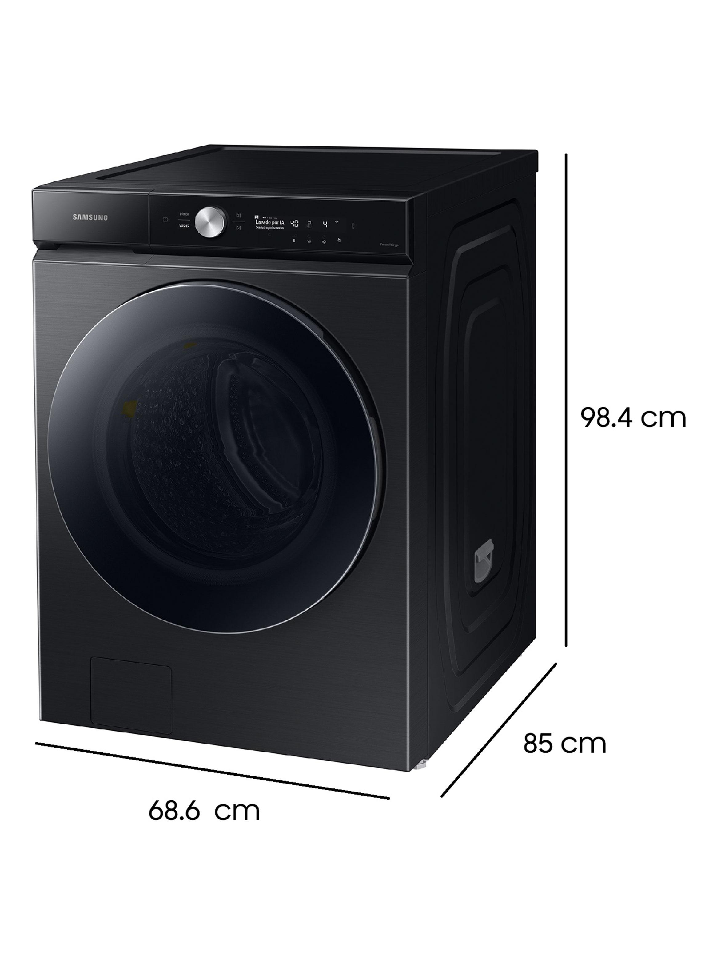 Lavadora Carga Frontal 25 Kg Bespoke con Sistema de Lavado Inteligente-1