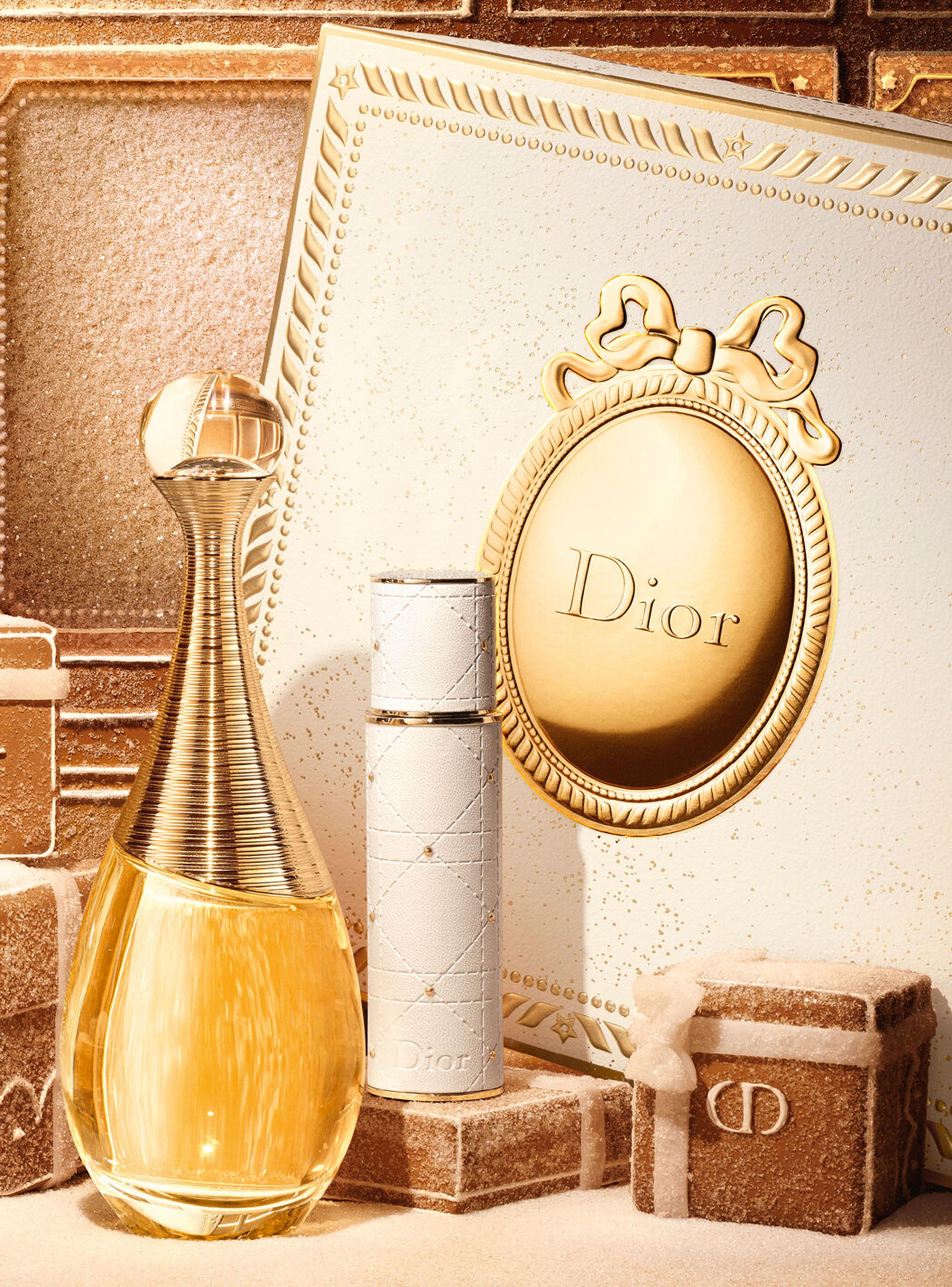 Set de Perfume Cofre J'adore EDP Mujer 100 ml + Vaporizador de Viaje 10 ml Edición Limitada-1
