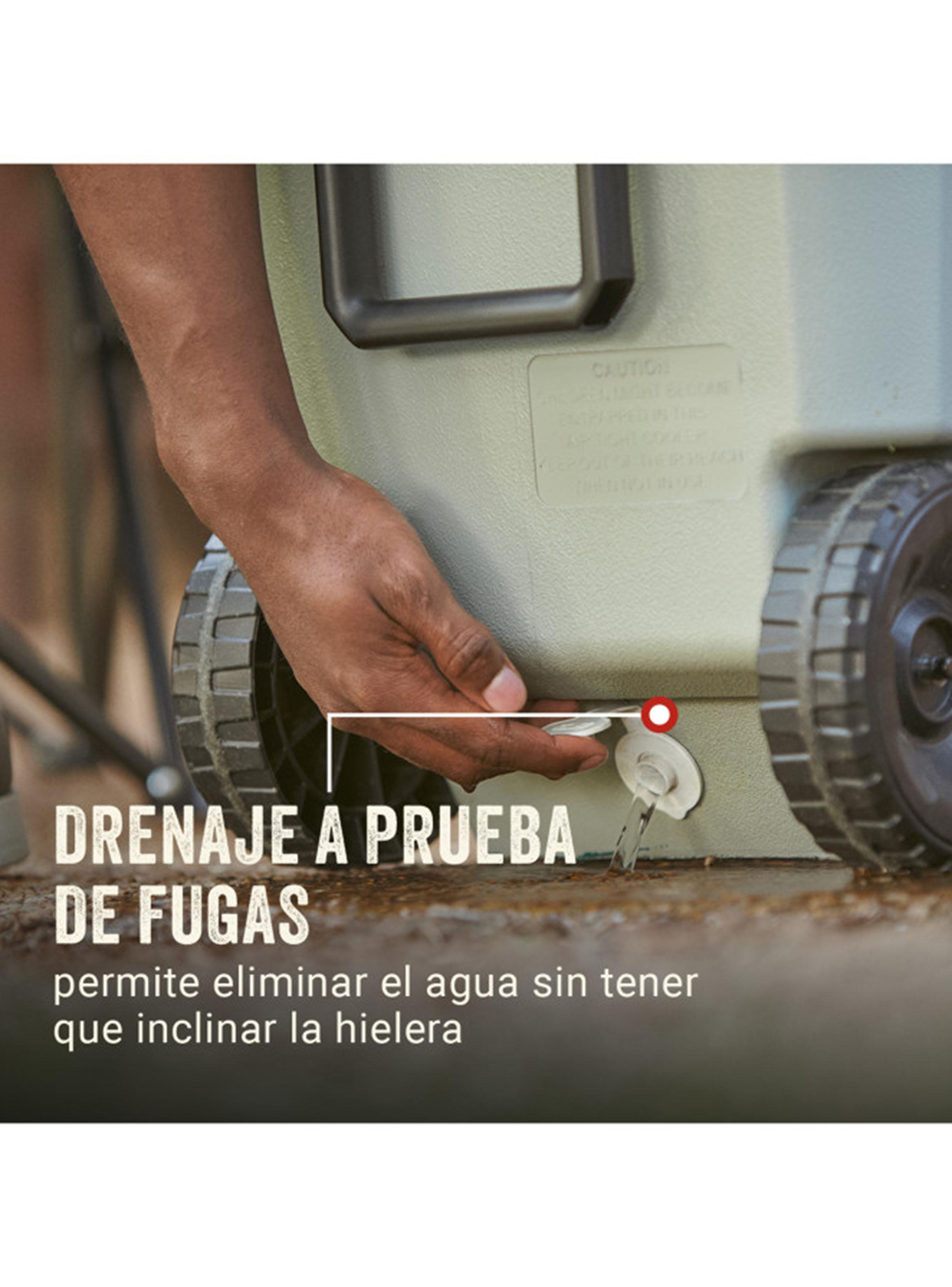 Cooler Chiller con Ruedas Serie 316 59 Litros Gris-4