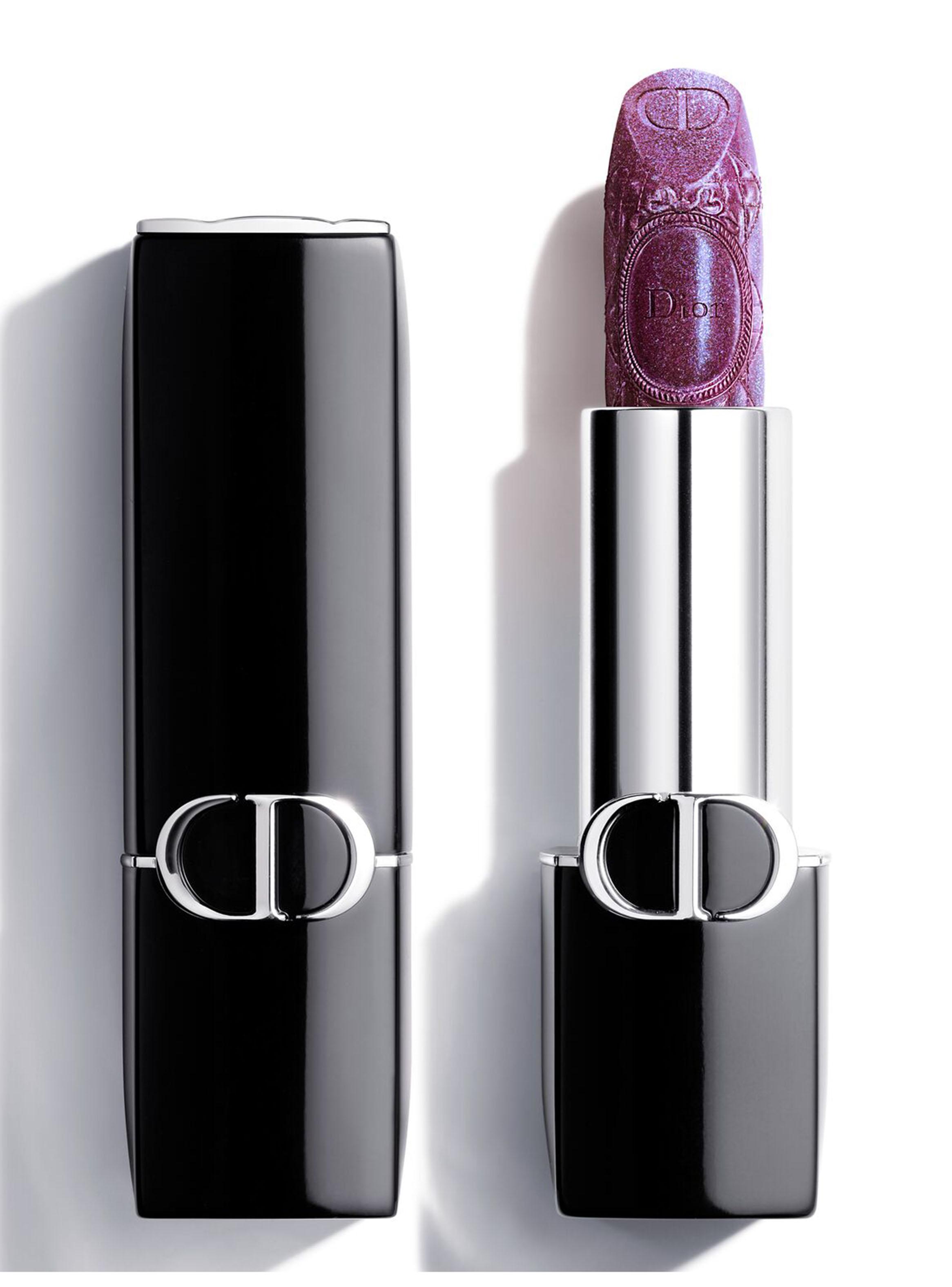 Labial Rouge Dior Tono 297 Glazed Violet Edición Limitada-0