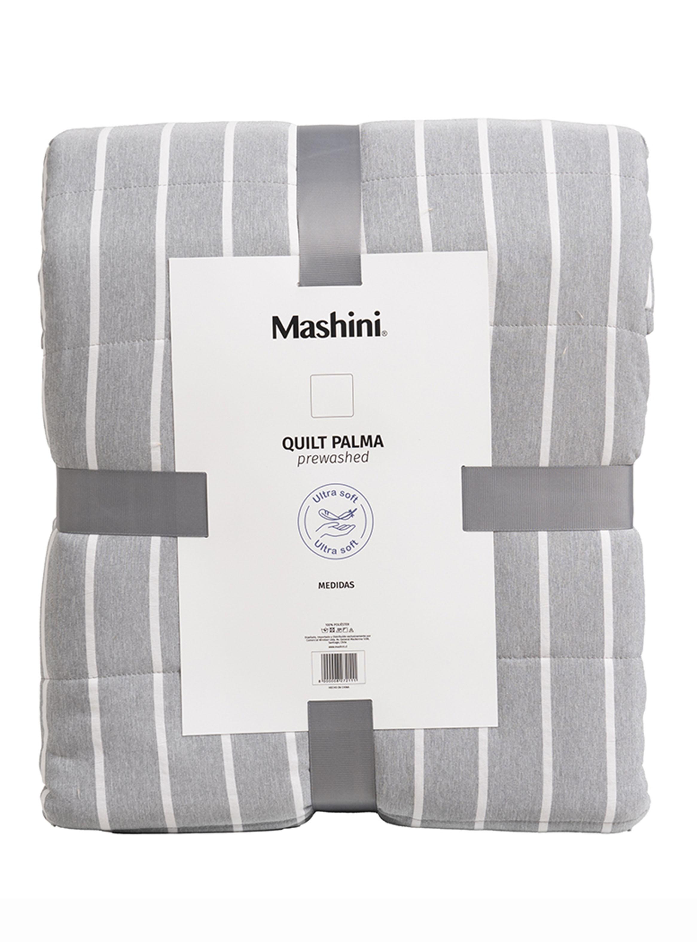 Quilt Palma Cationic 2 Plazas Gris-1
