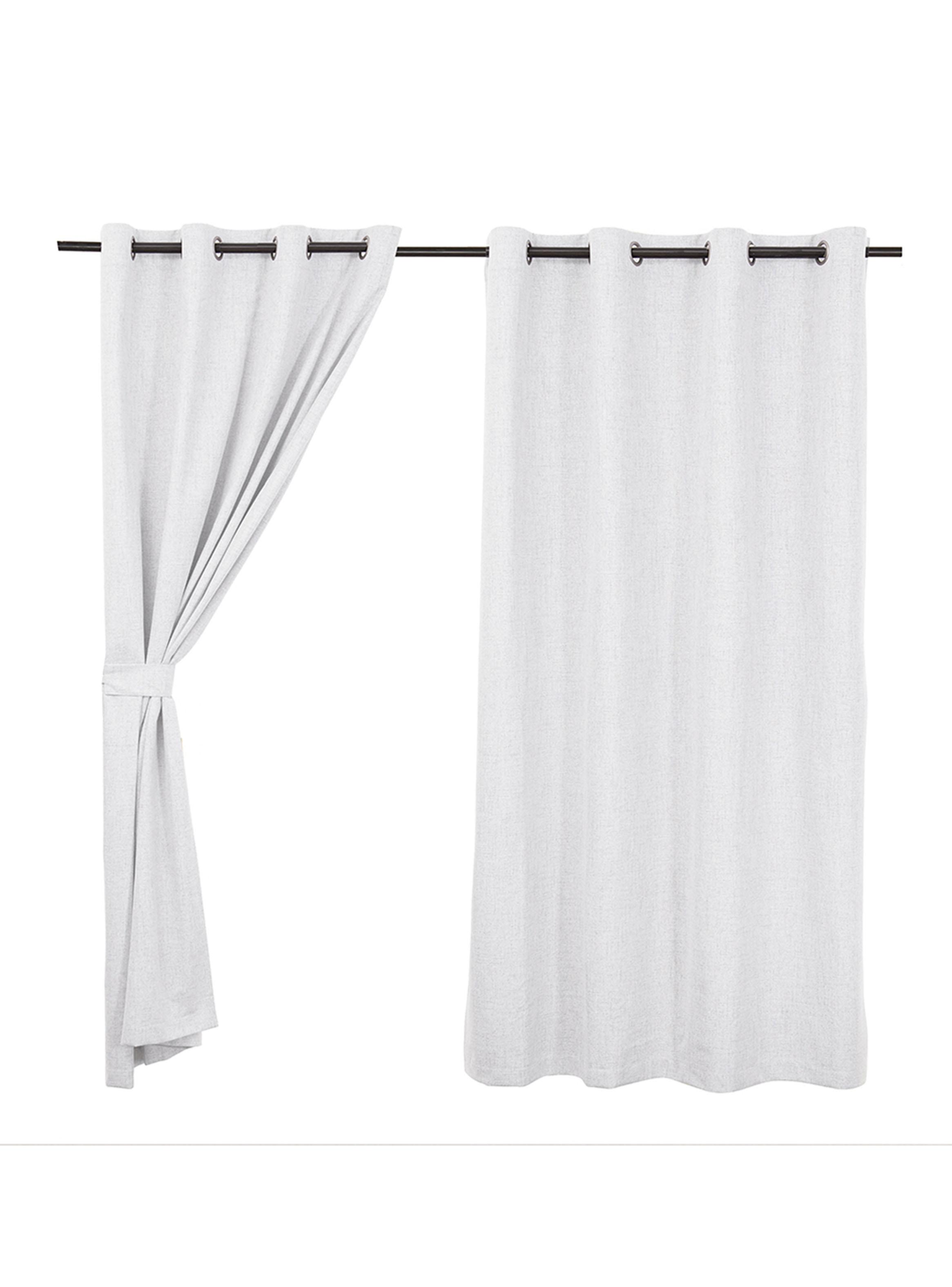 Set de Cortinas Blackout Arg Gris-0