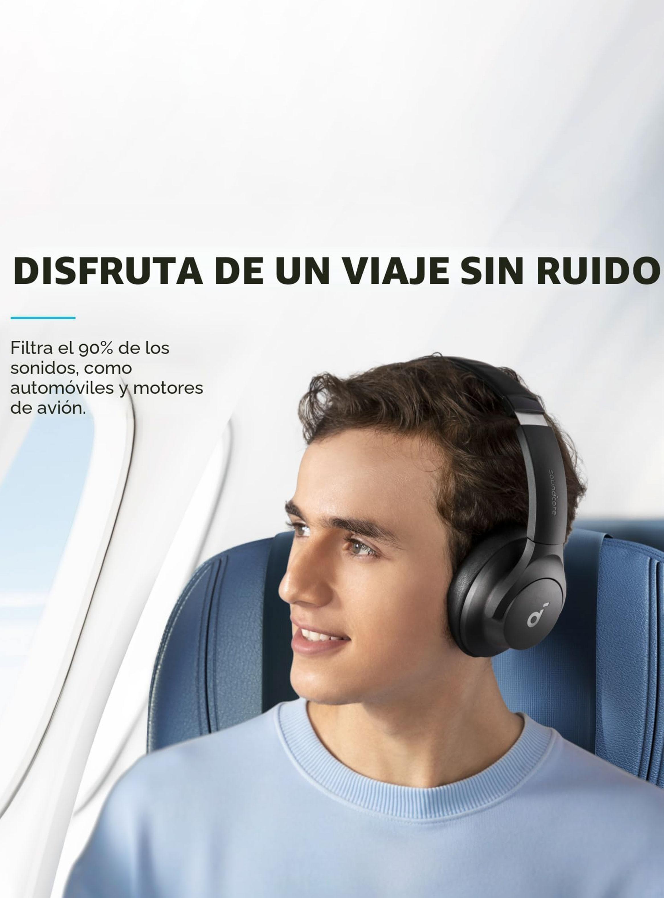 Audífonos Bluetooth Soundcore Q20i Bluetooth ANC Negro-3