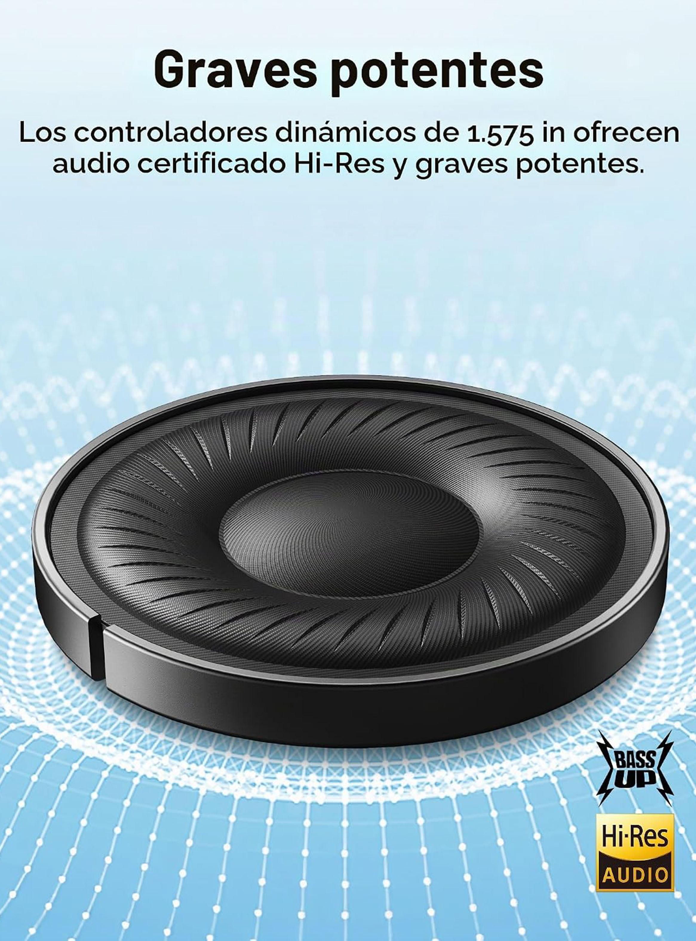 Audífonos Bluetooth Soundcore Q20i ANC Negro-4