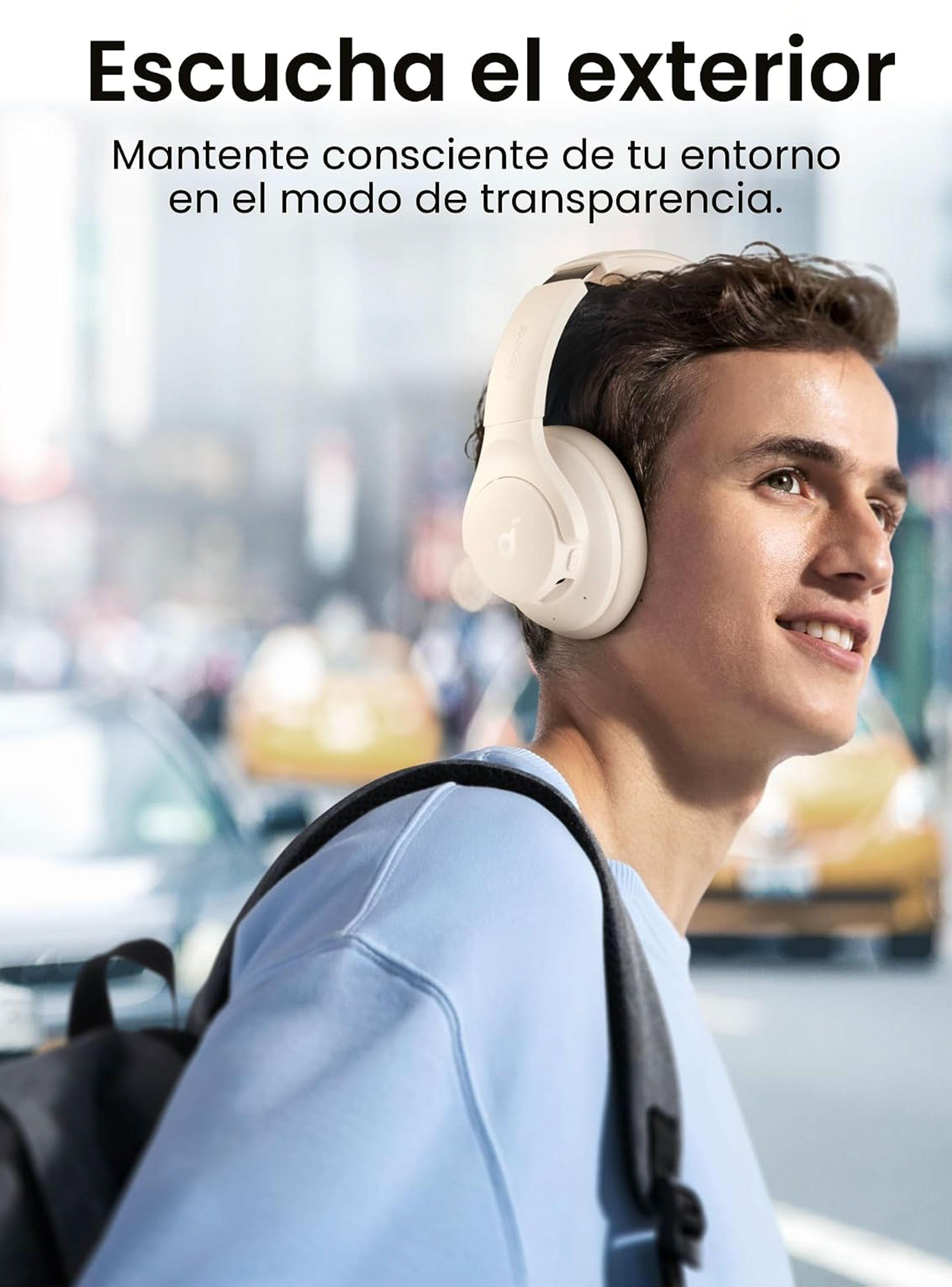Audífonos Bluetooth Soundcore Q20i ANC Negro-5