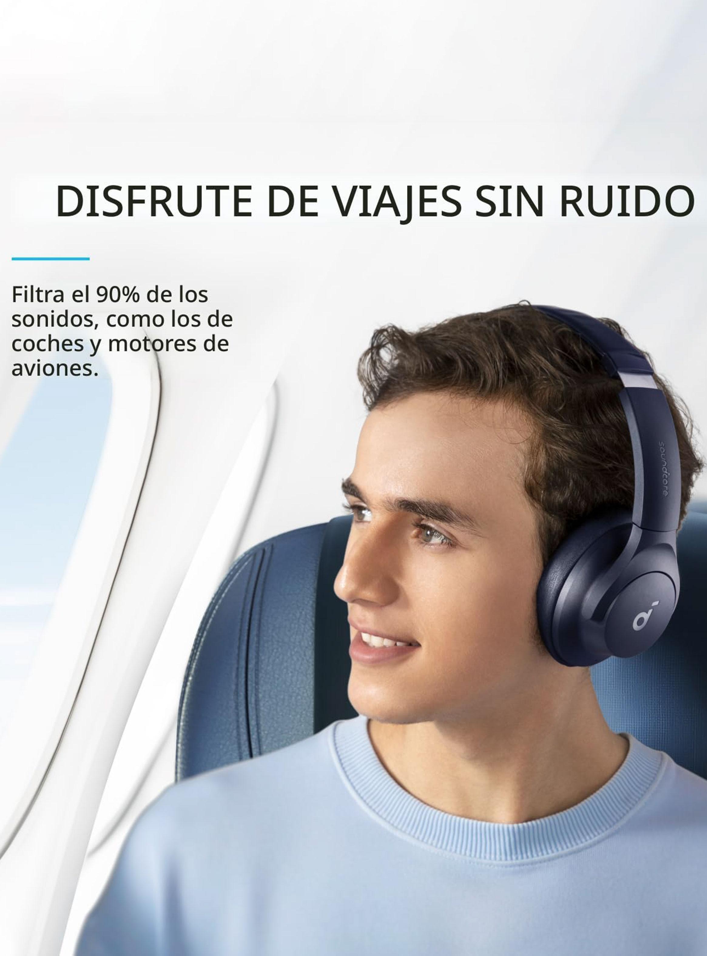 Audífonos Bluetooth Soundcore Q20i ANC Azul-3