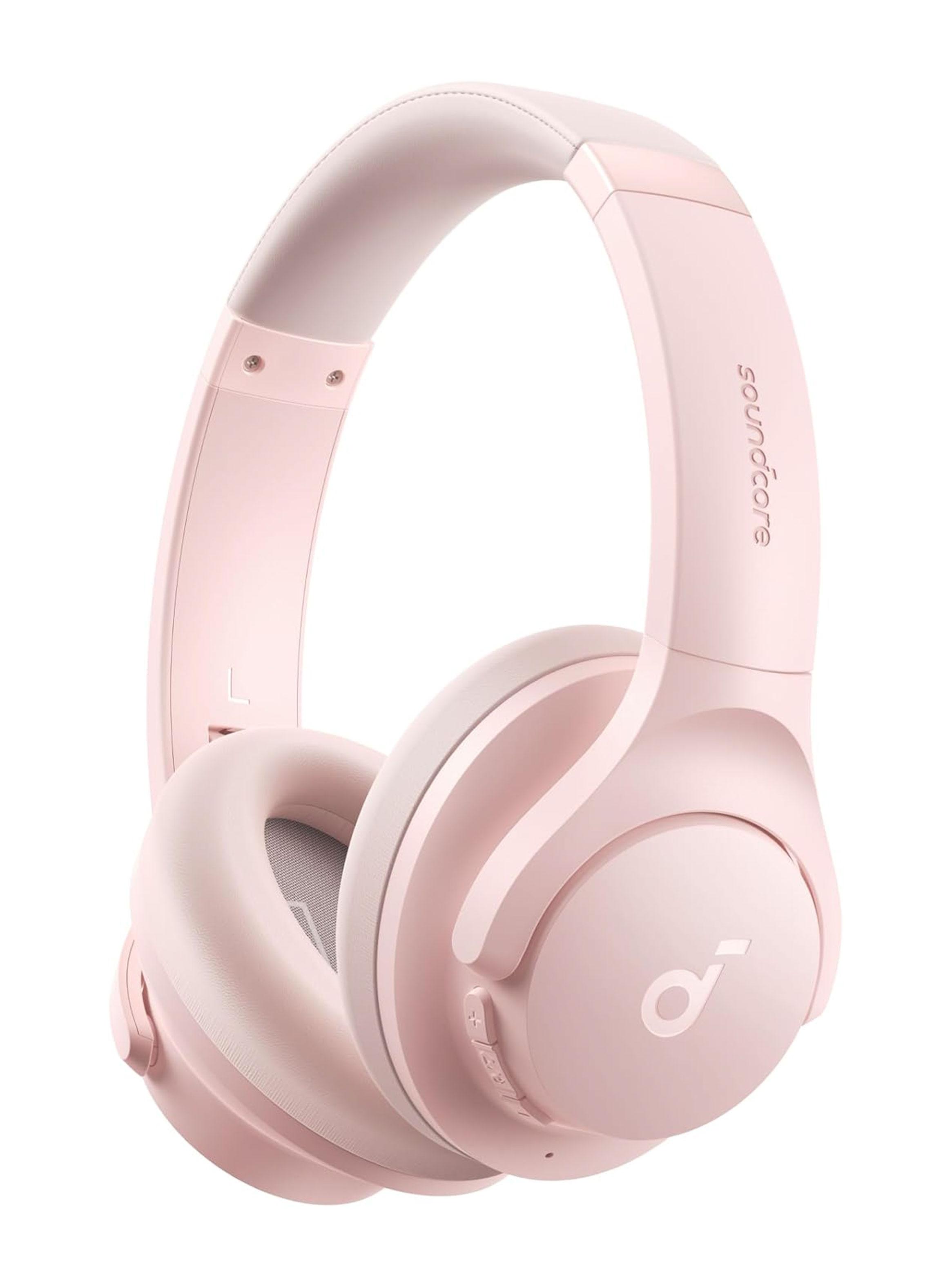 Audífonos Bluetooth Soundcore Q20i ANC Rosa-0