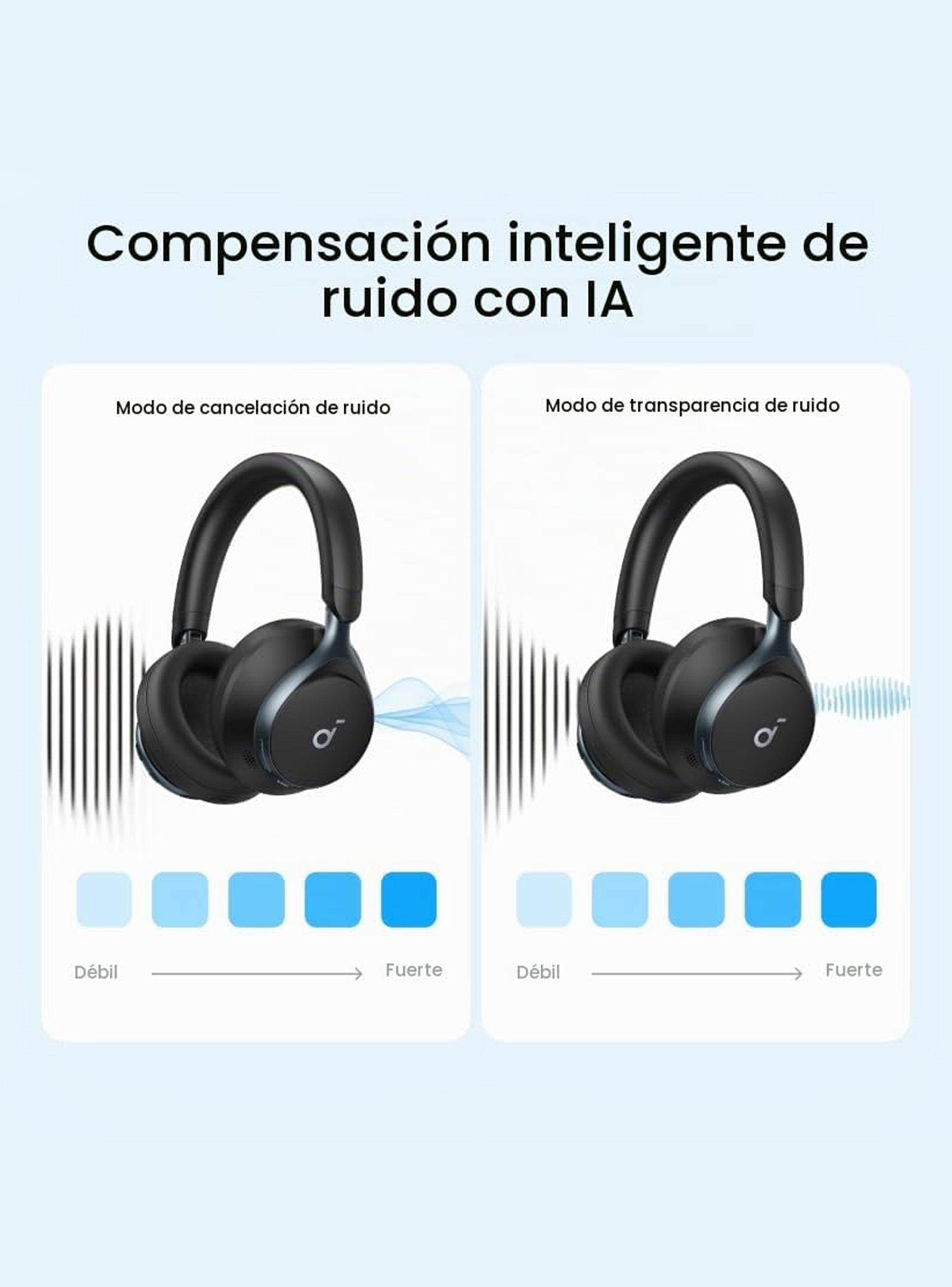 Audífonos Bluetooth Soundcore Space One Bluetooth ANC-2