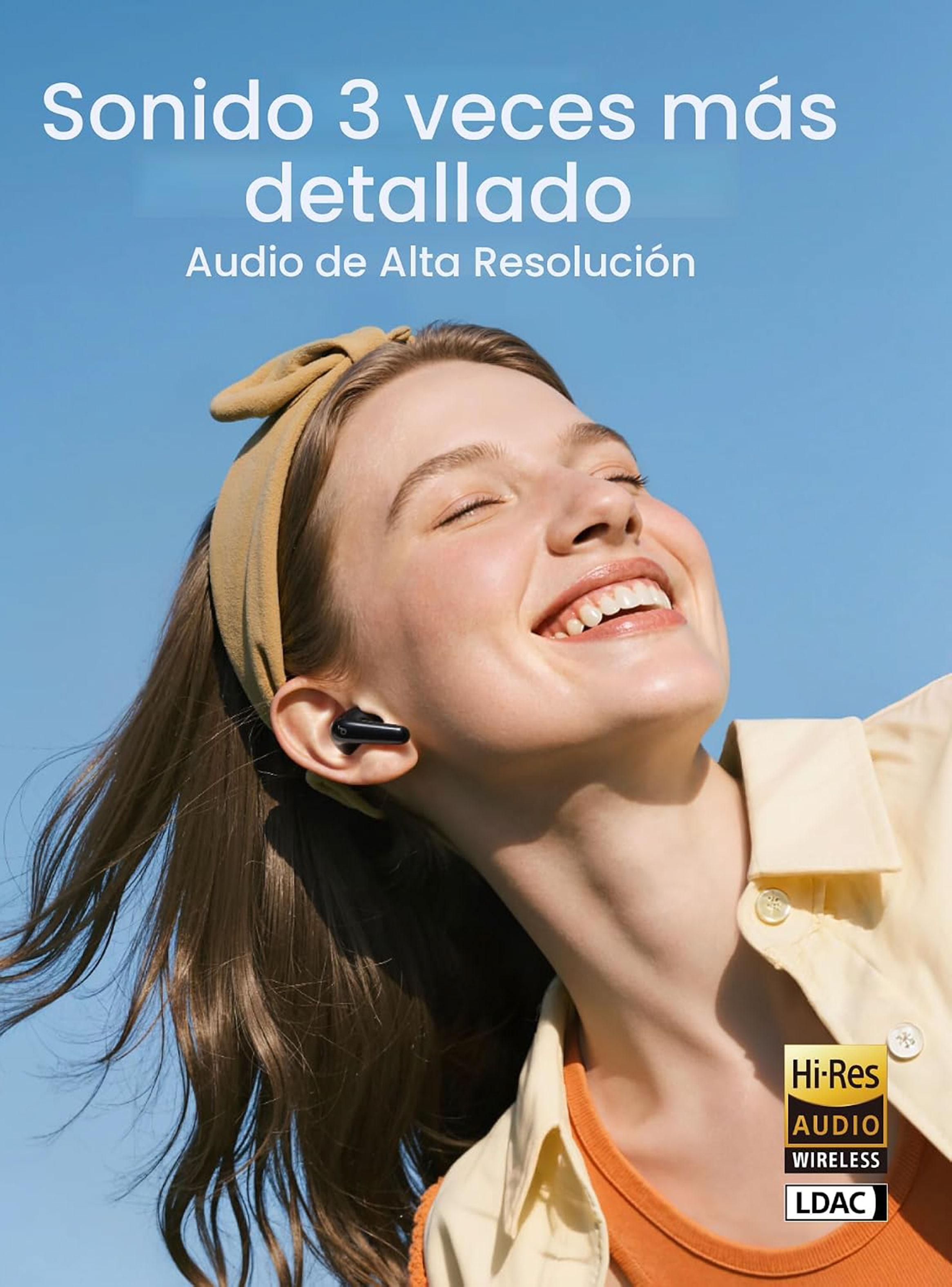 Audífonos Bluetooth Soundcore P31i TWS ANC Rosa-3