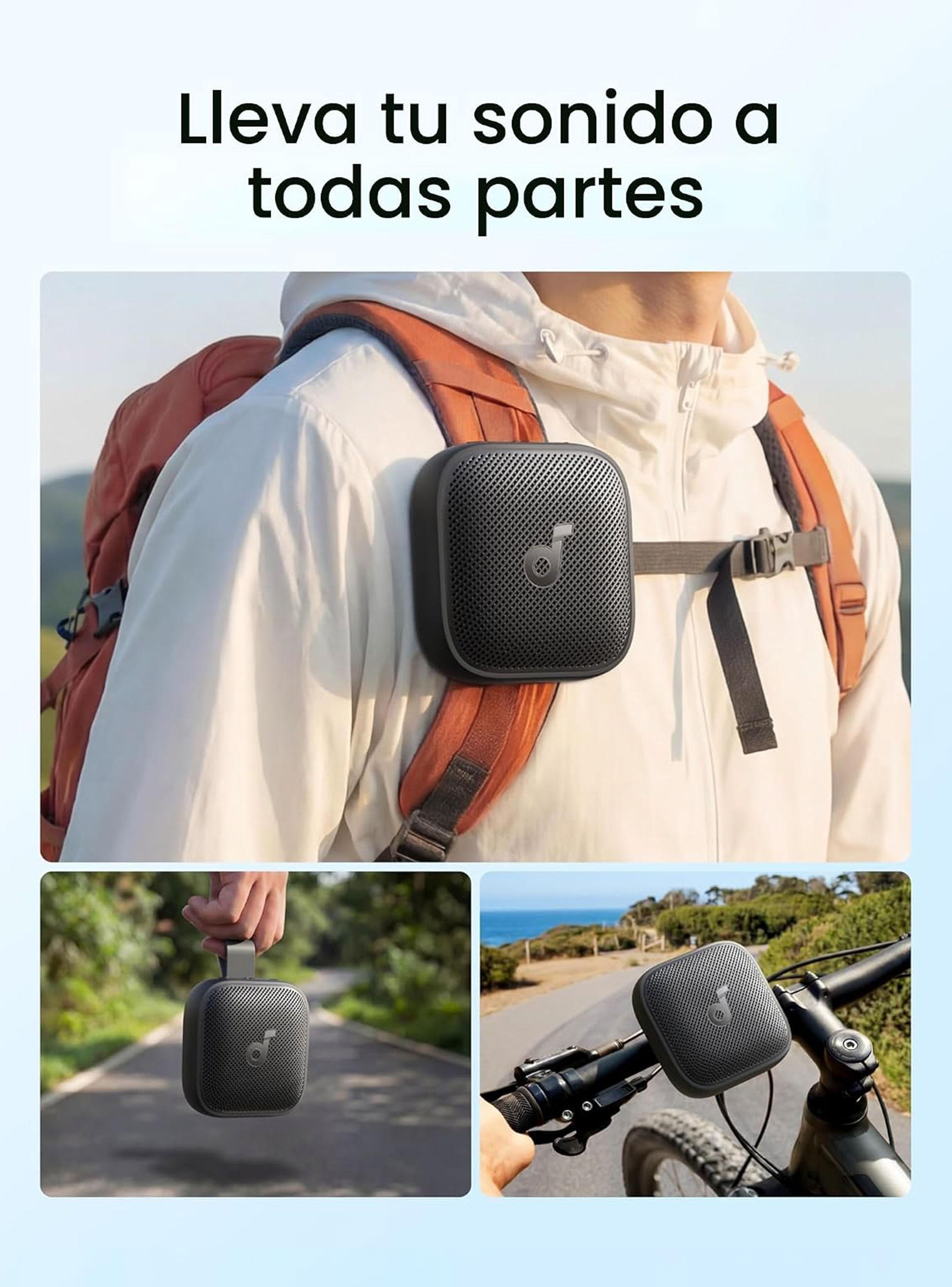 Parlante Bluetooth Soundcore Boom Go 3i Negro-2