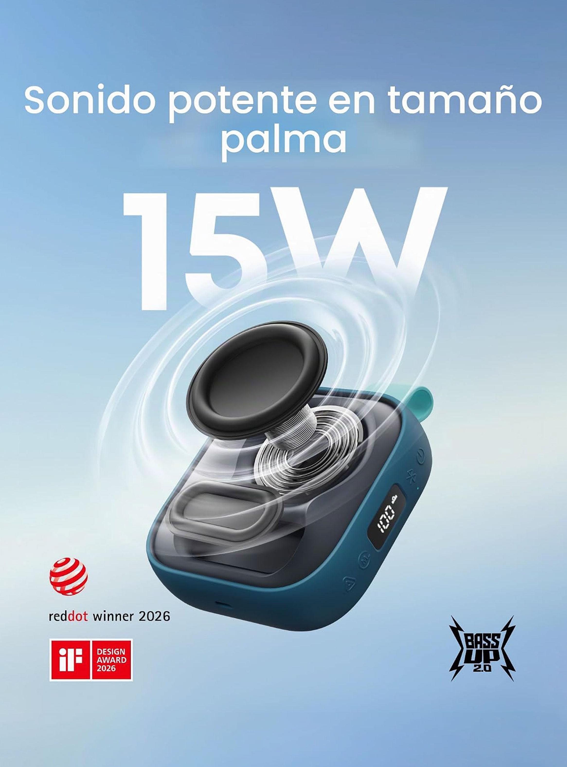 Parlante Bluetooth Soundcore Boom Go 3i Azul-1
