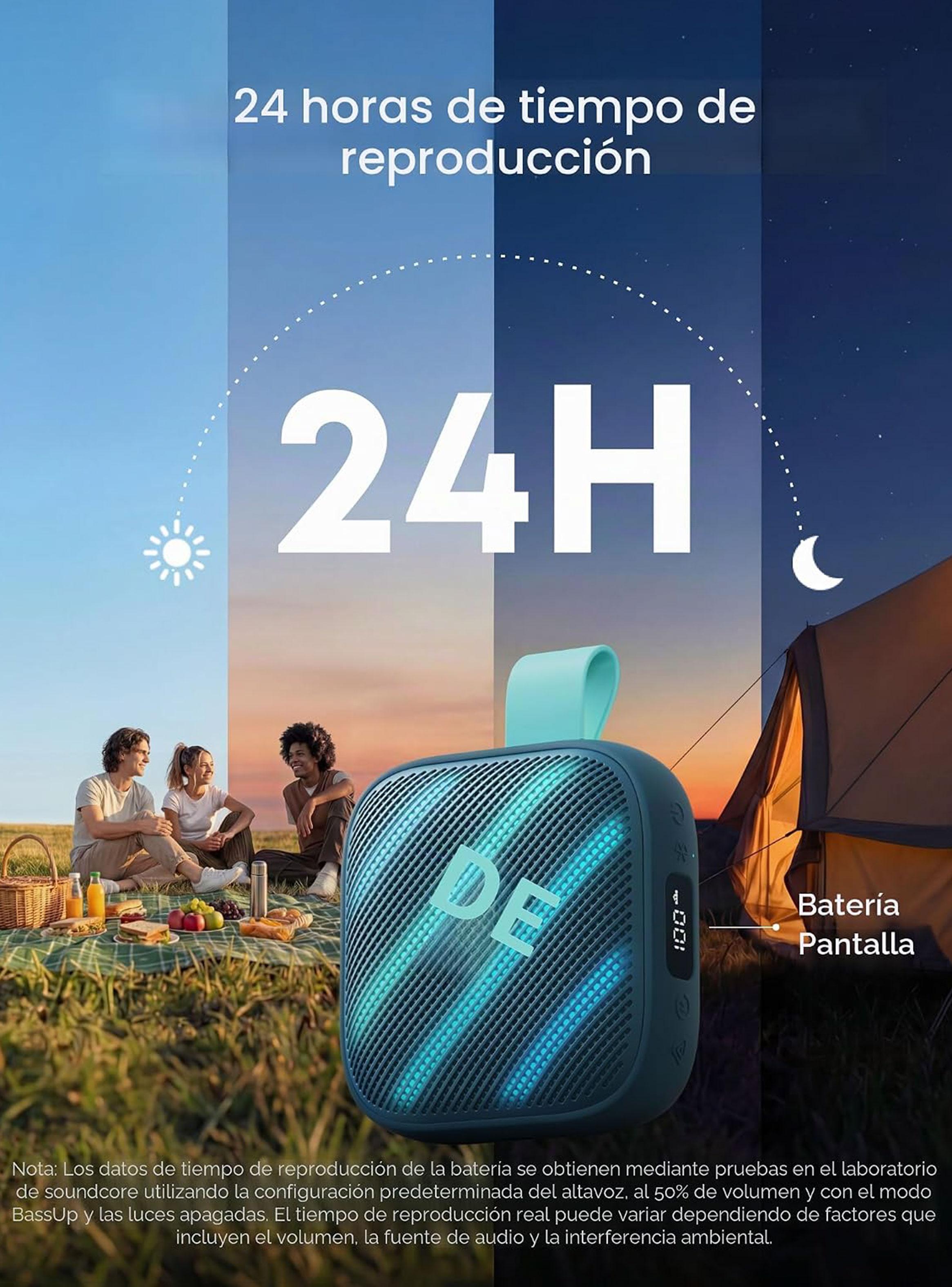 Parlante Bluetooth Soundcore Boom Go 3i Azul-2