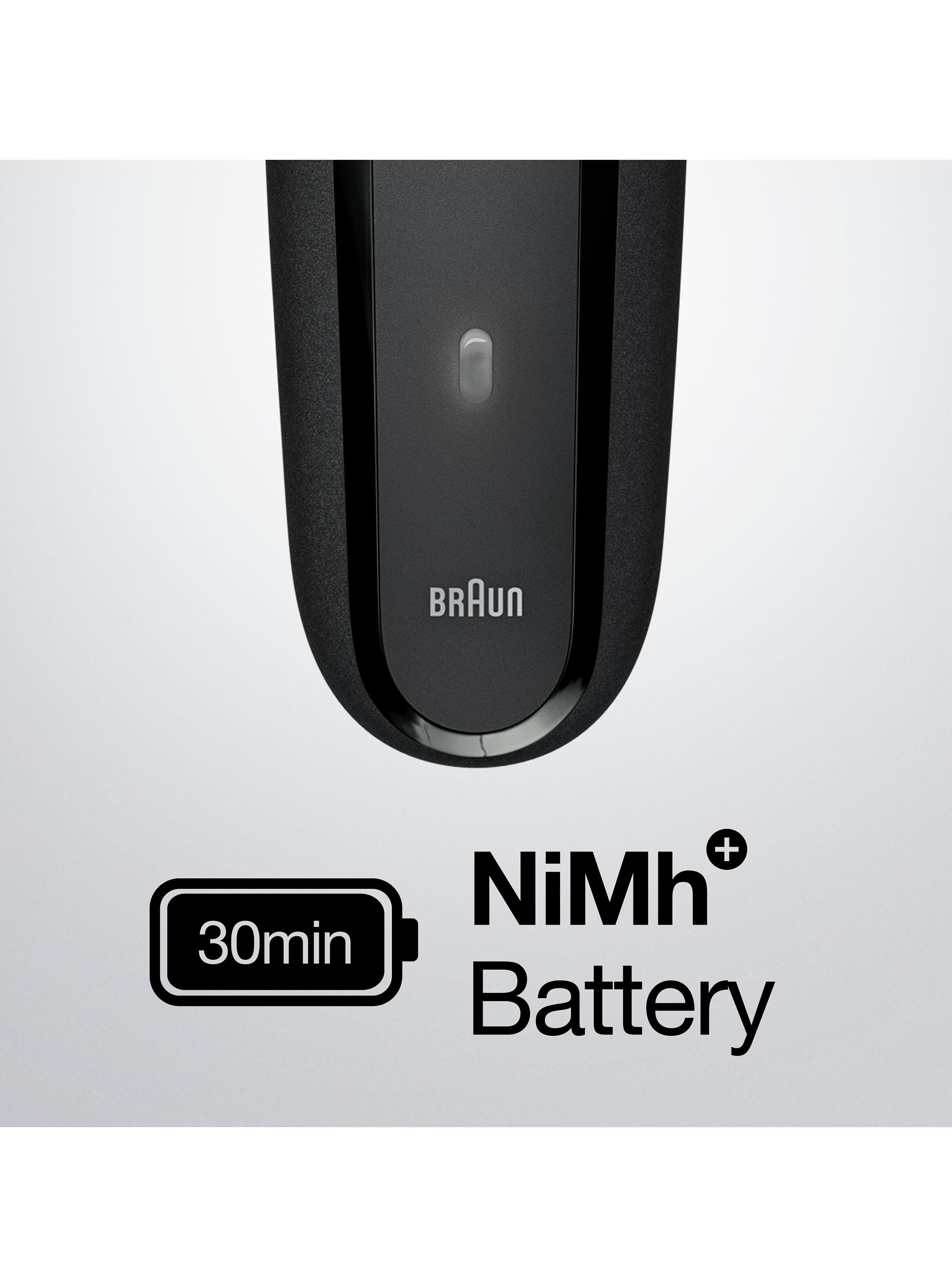 Afeitadora 300S Black Serie 3-4