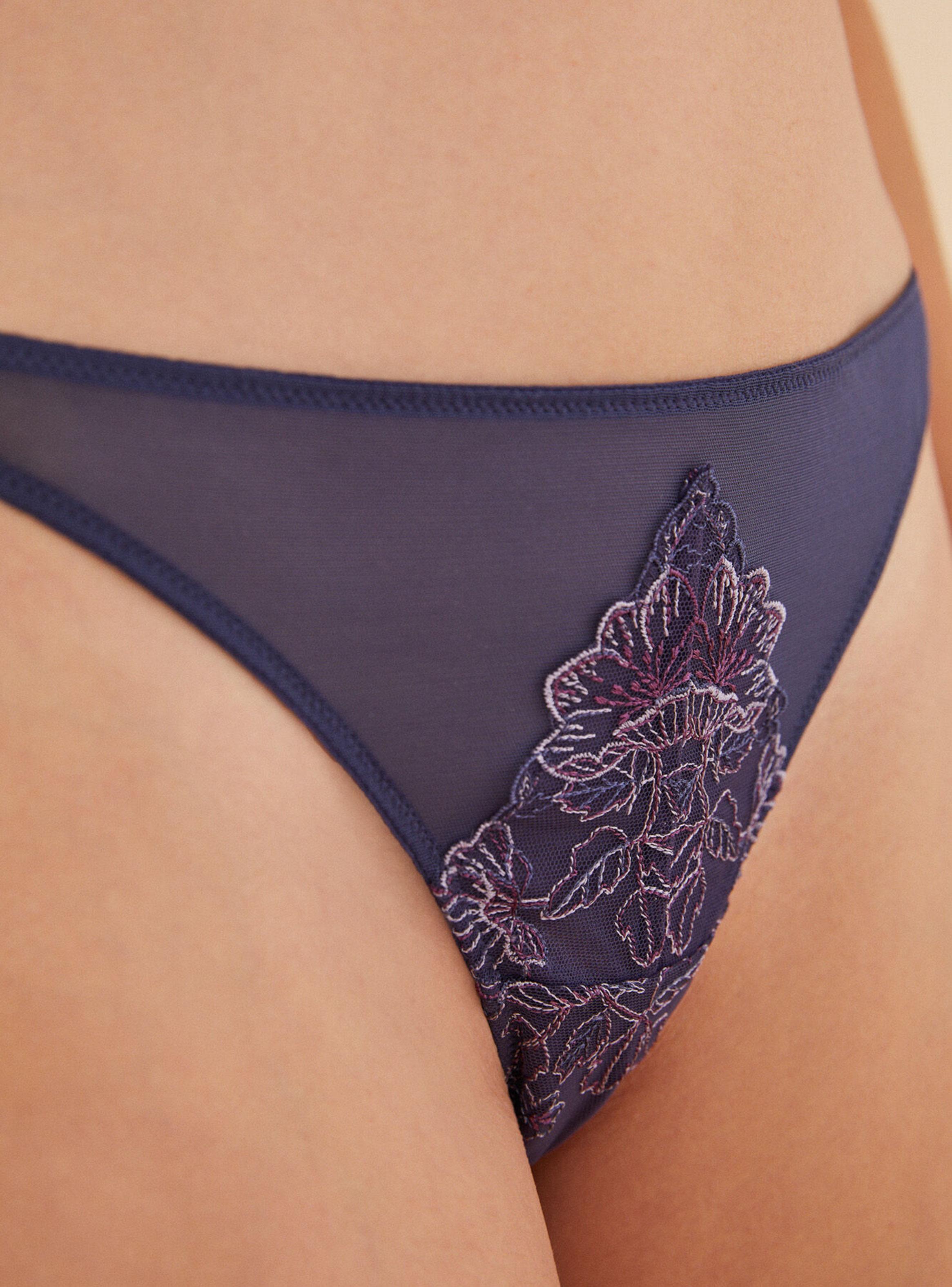 Calzón Clásico Tul Bordado Floral-2