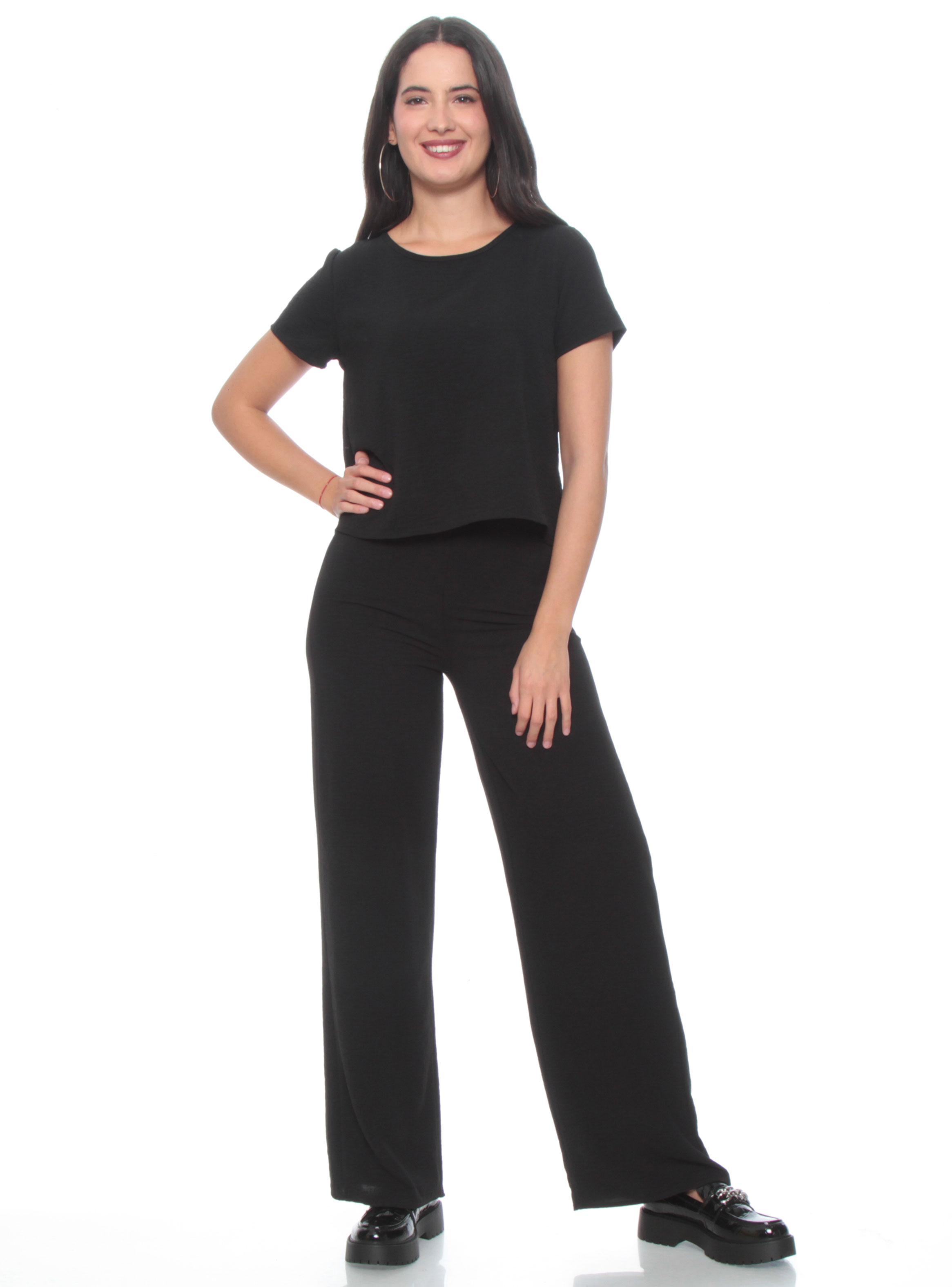 Blusa Manga Corta Escote Redondo Regular-3