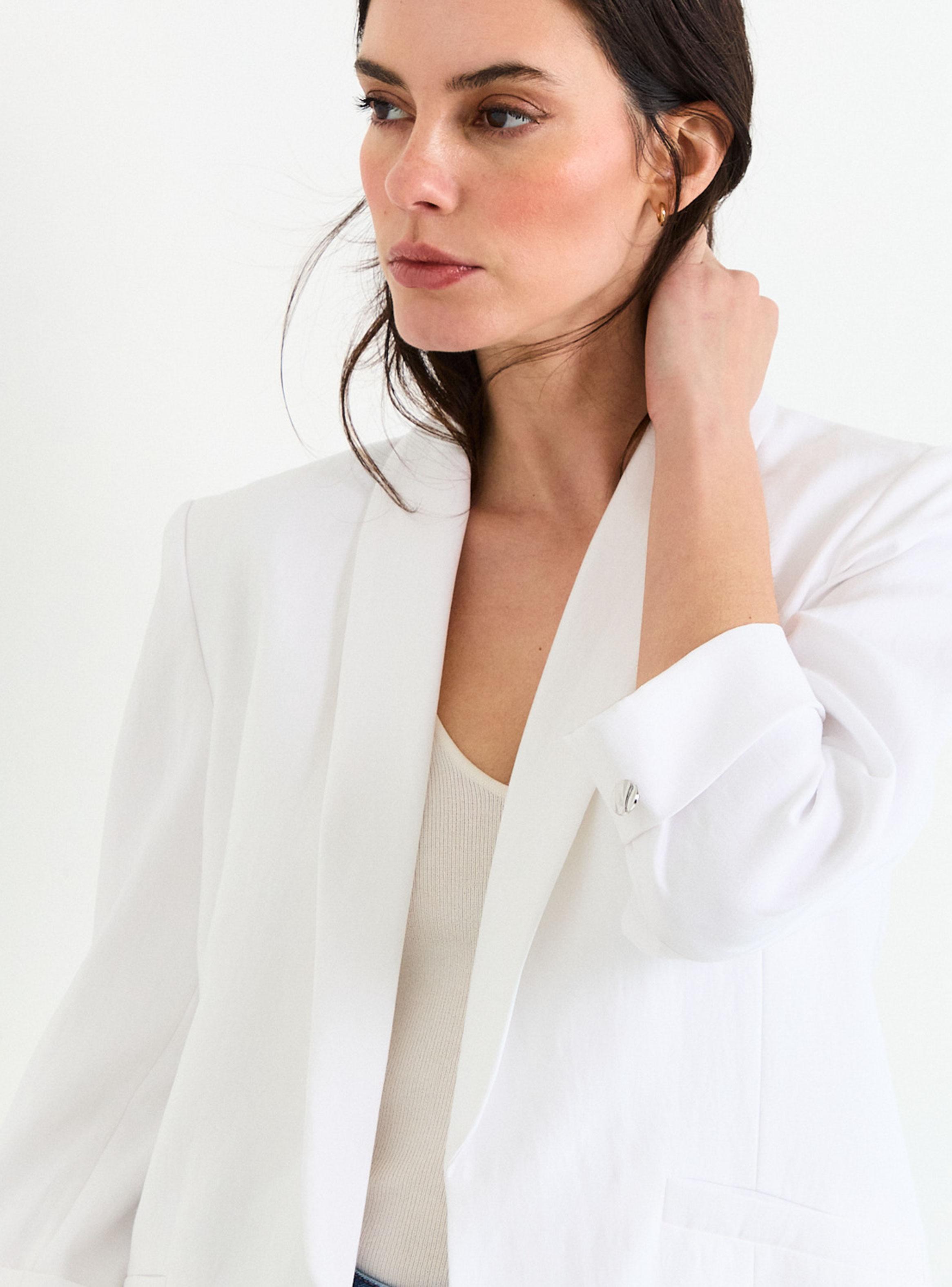 Blazer Liso Corte Regular-3