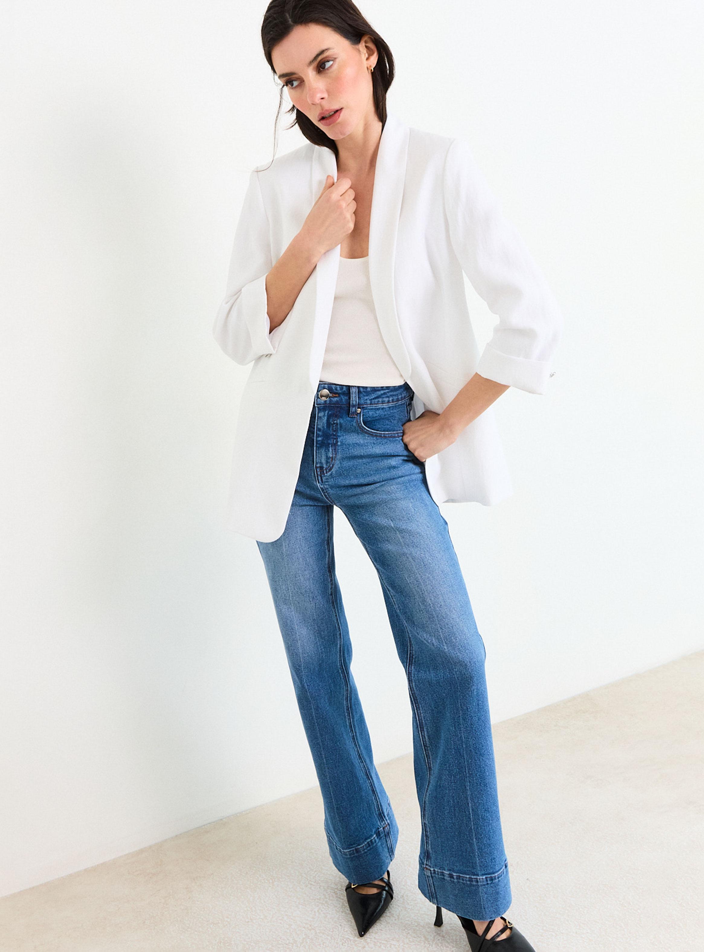 Blazer Liso Corte Regular-4