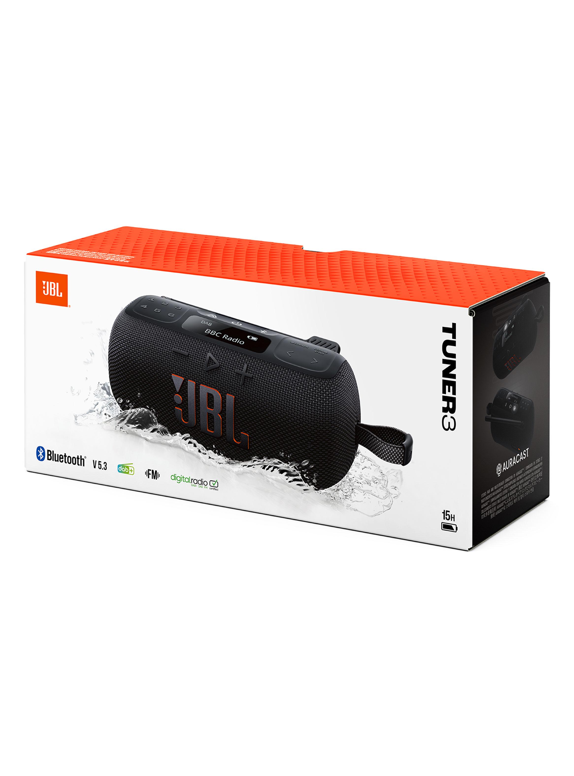 Parlante Portátil Bluetooth con Radio FM Tuner 3 Negro-4