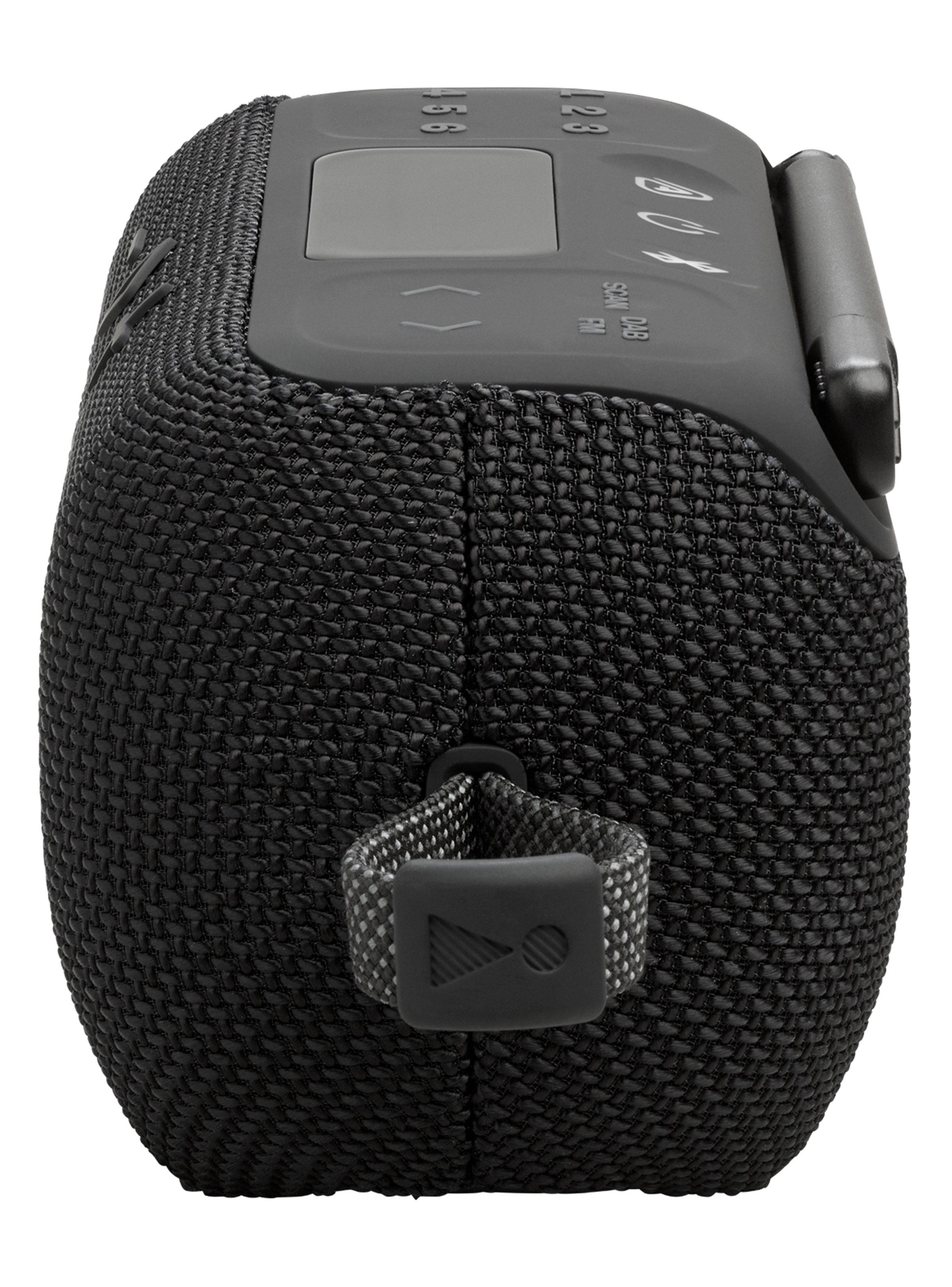 Parlante Portátil Bluetooth con Radio FM Tuner 3 Negro-2