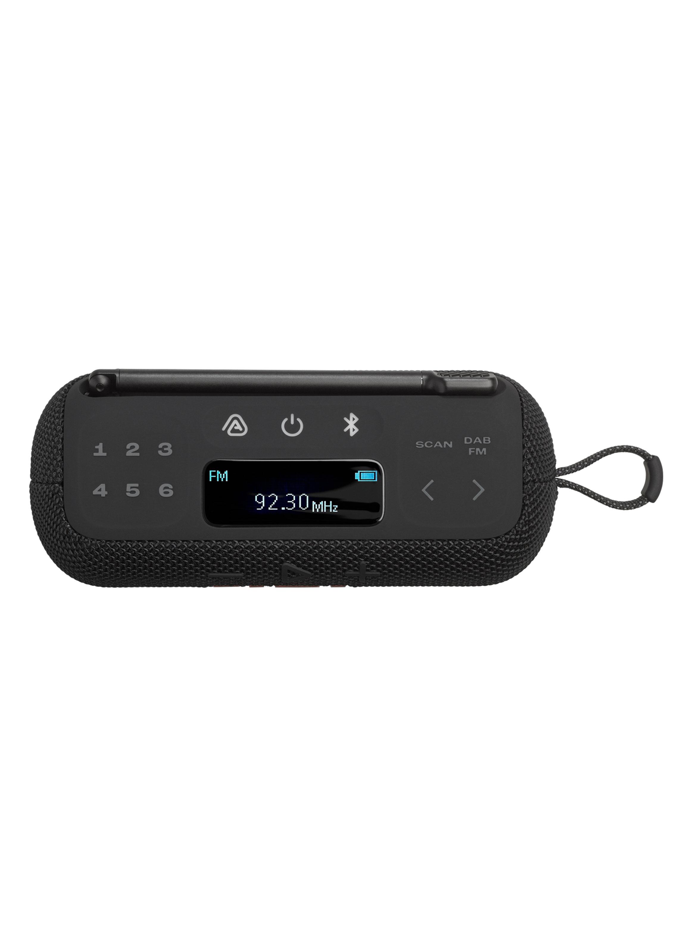 Parlante Portátil Bluetooth con Radio FM Tuner 3 Negro-3