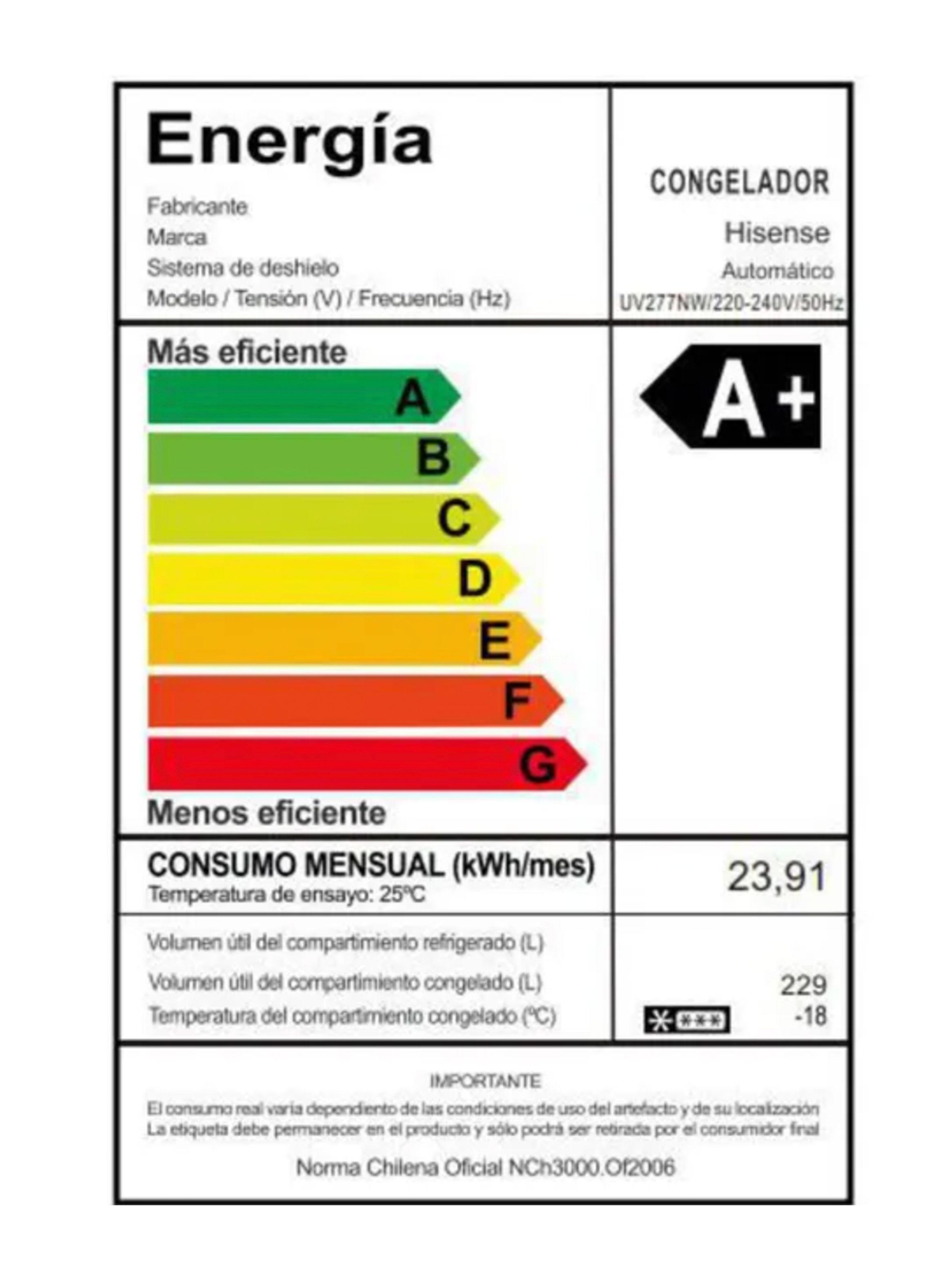 Freezer Vertical No Frost 229 Litros UV277NW-4